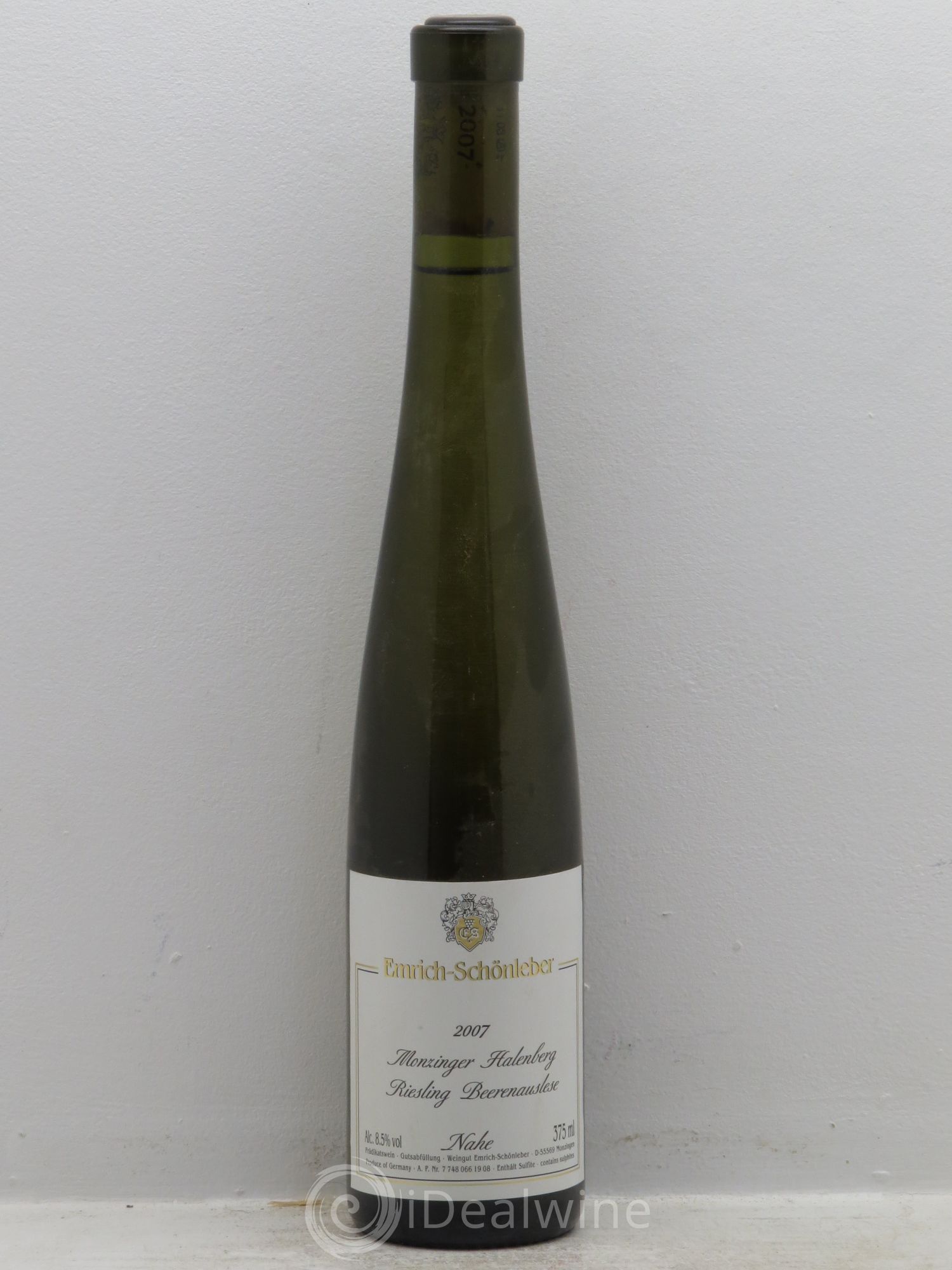 Allemagne Mosel-Saar Emrich-Schönleber Monzinger Halenberg Beerenauslese 2007 - Posten von 1 Demi-Flasche - 0