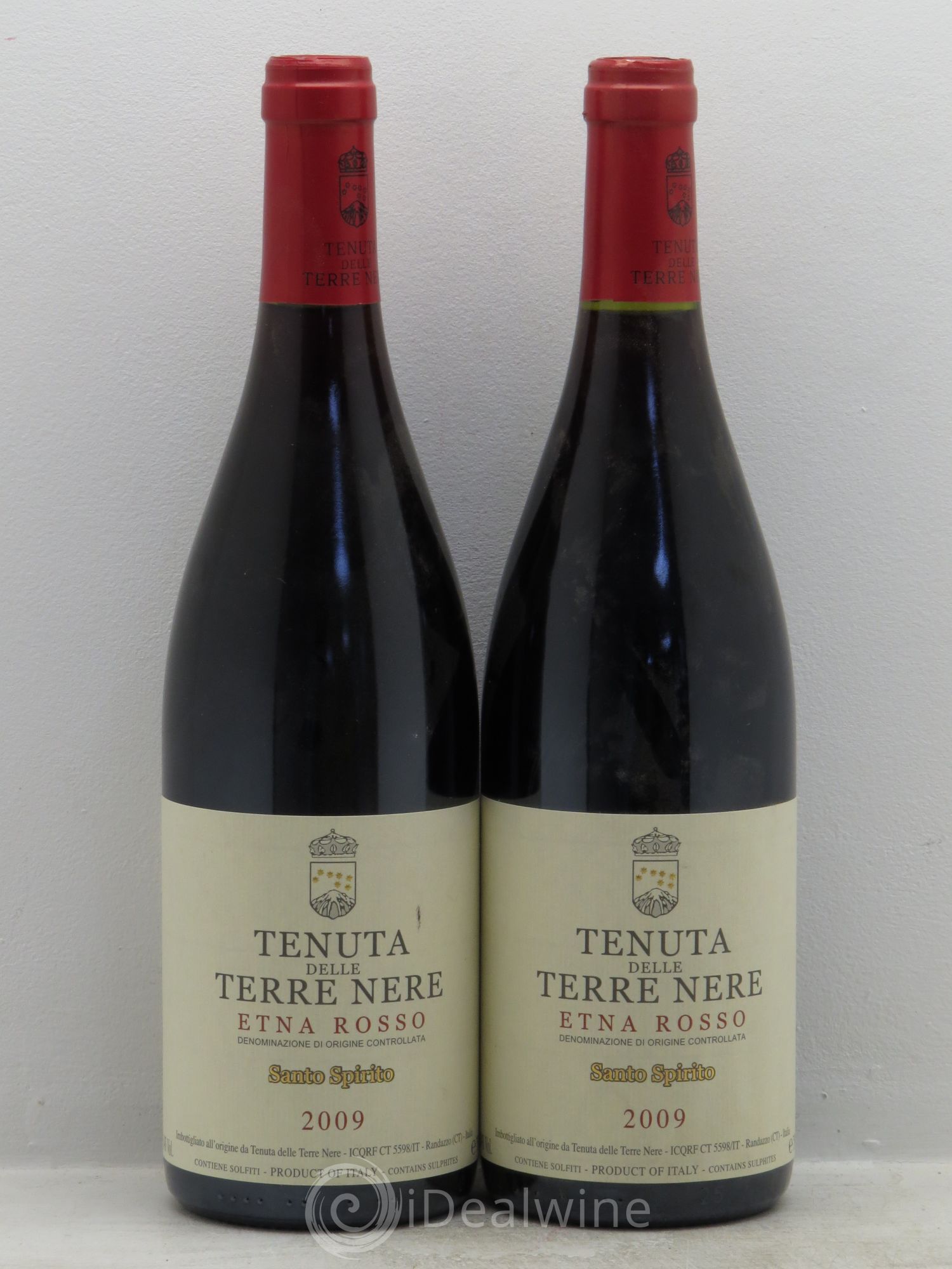 IGT Sicile Terre Nere Santo Spirito 2009 - Posten von 2 Flaschen - 0