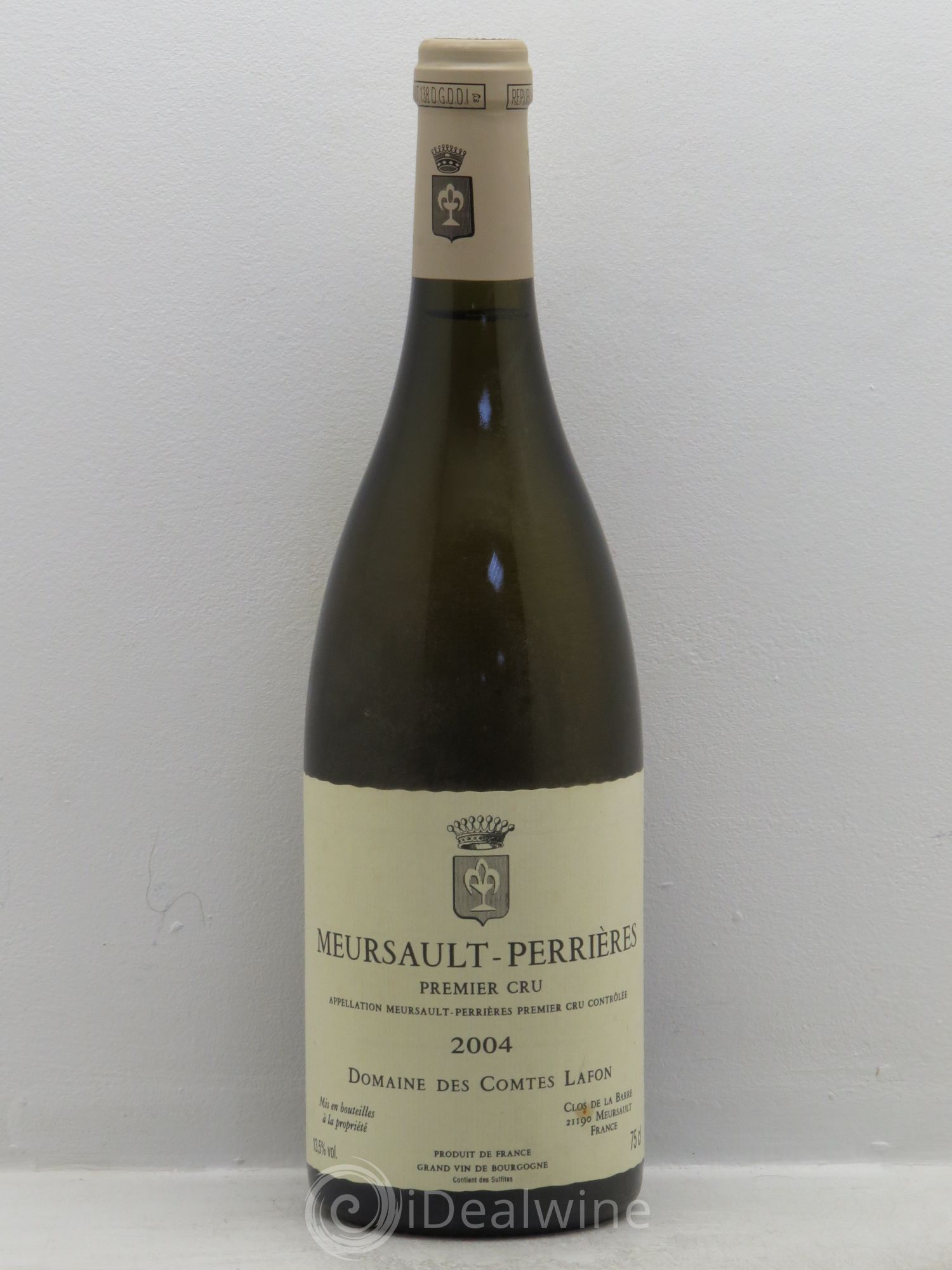 Meursault 1er Cru Perrières Comtes Lafon (Domaine des) 2004 - Lot de 1 bouteille - 0