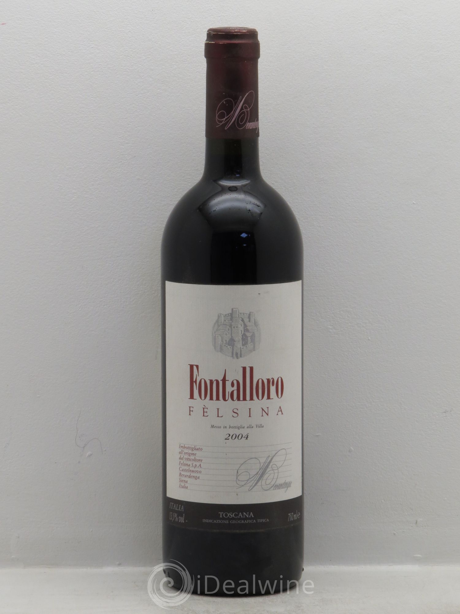 Toscana IGT Feslina Fontalloro 2004 - Posten von 1 Flasche - 0