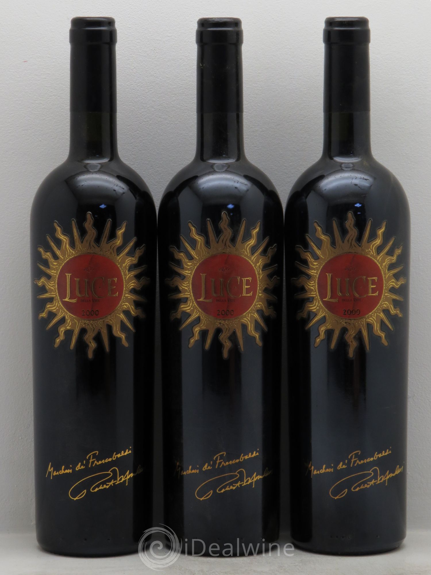 Toscana IGT Frescobaldi Luce Mondavi 2000 - Posten von 3 Flaschen - 0