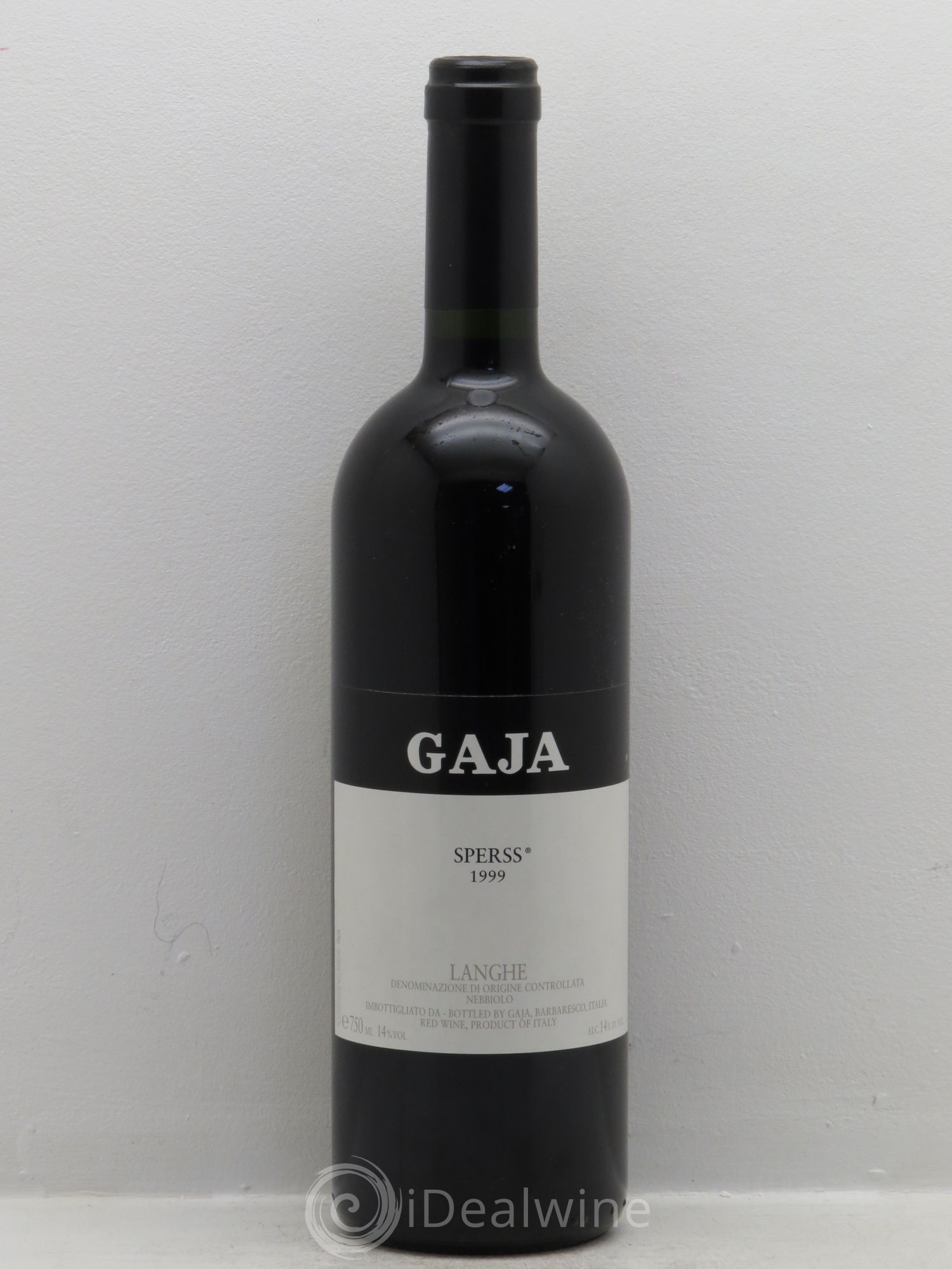 Langhe Sperss Angelo Gaja 1999 - Lot de 1 bouteille - 0