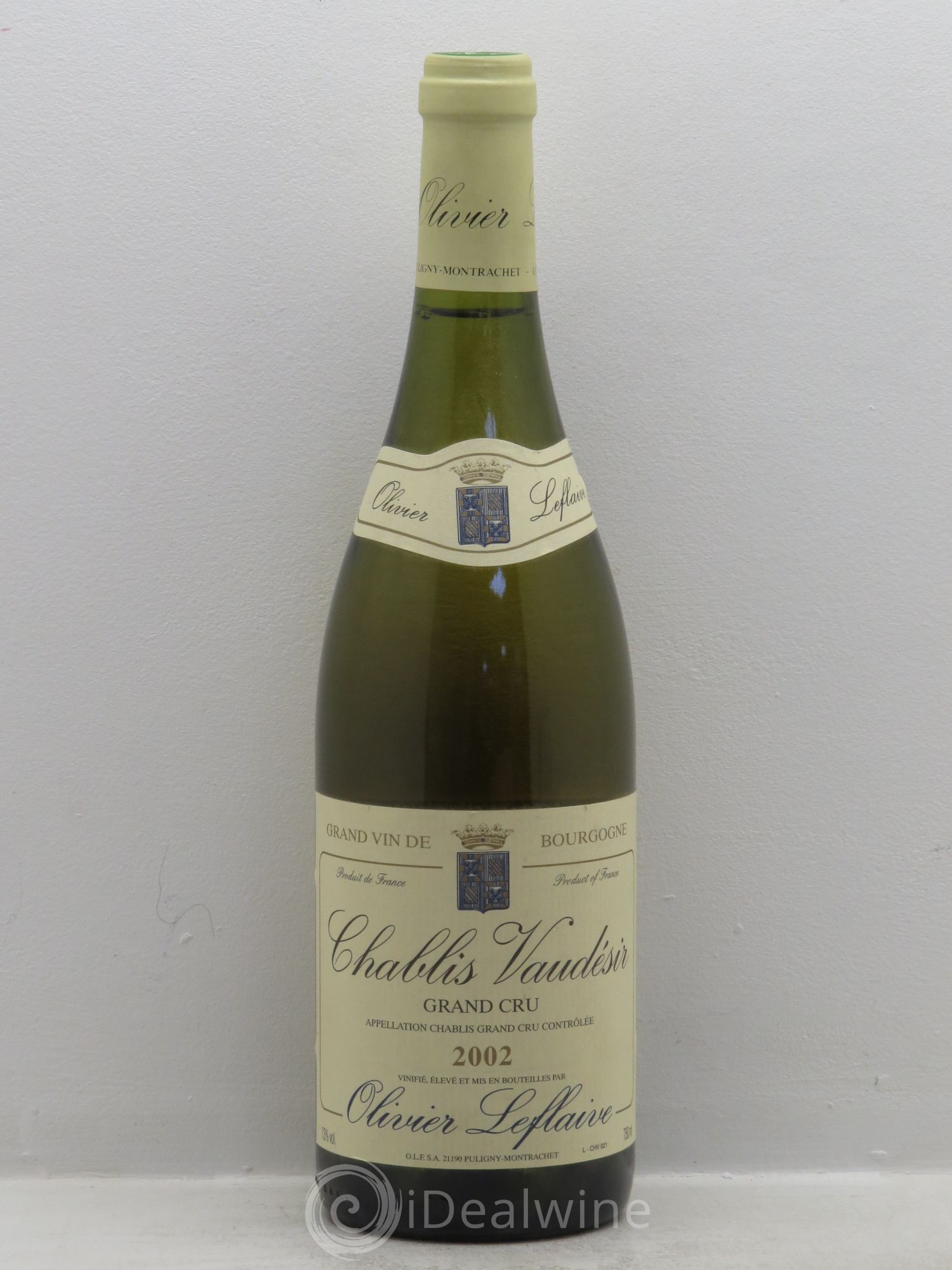 Chablis Grand Cru Olivier Leflaive 2002 - Lot de 1 bouteille - 0