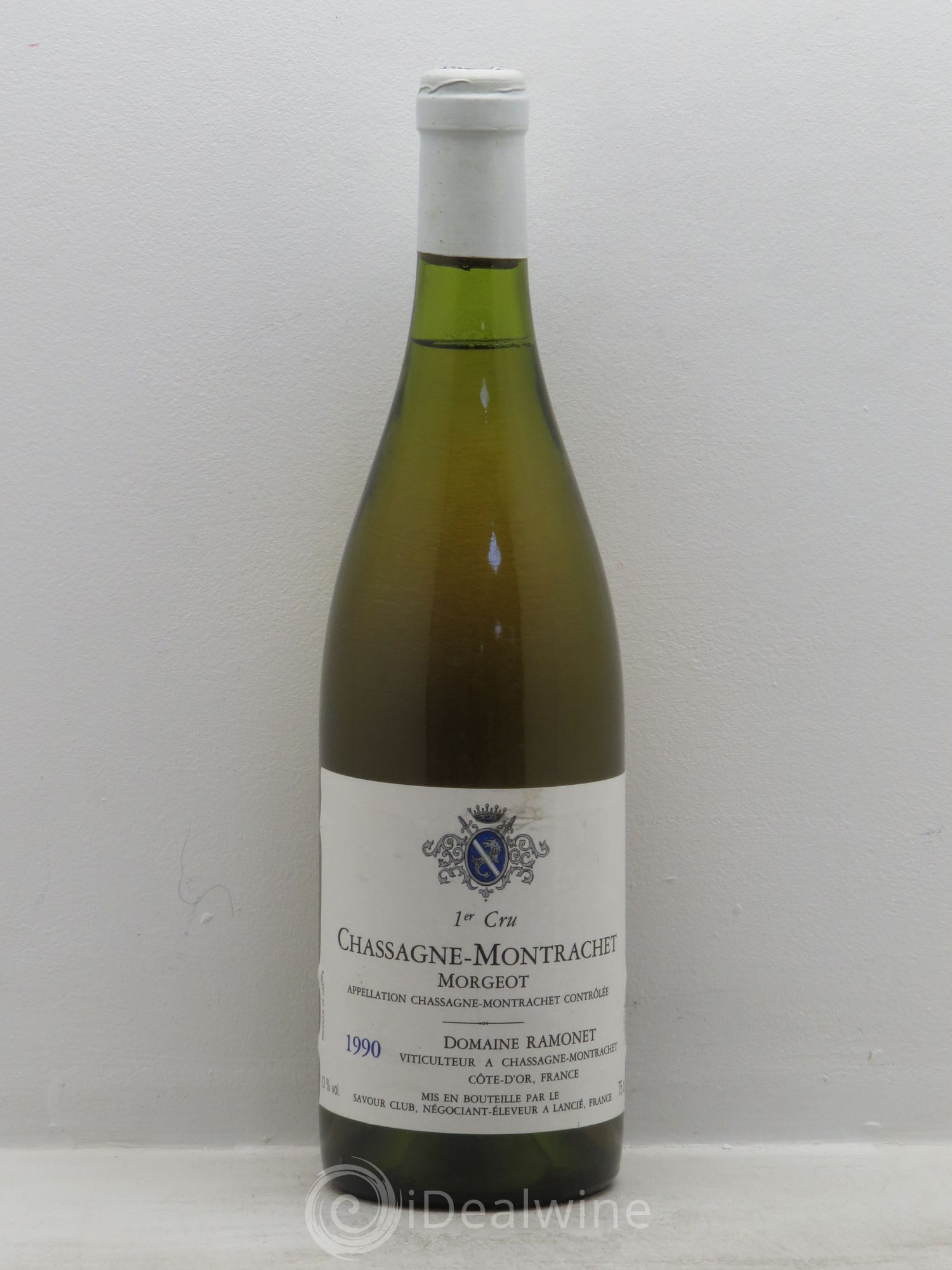 Chassagne-Montrachet 1er Cru Morgeot Ramonet (Domaine) 1990 - Lot de 1 bouteille - 0