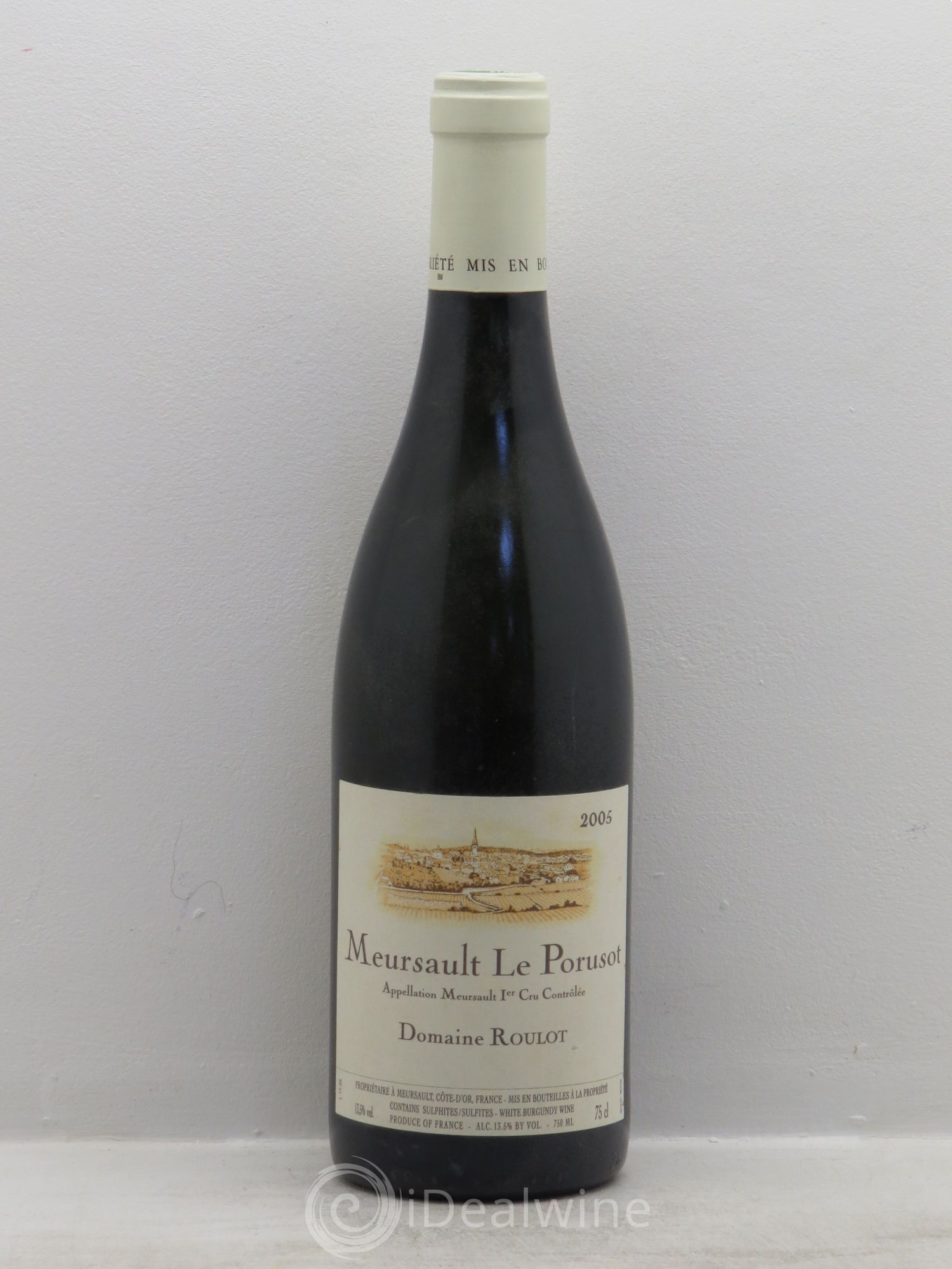 Meursault 1er Cru Le Porusot Roulot (Domaine) 2005 - Lot de 1 bouteille - 0