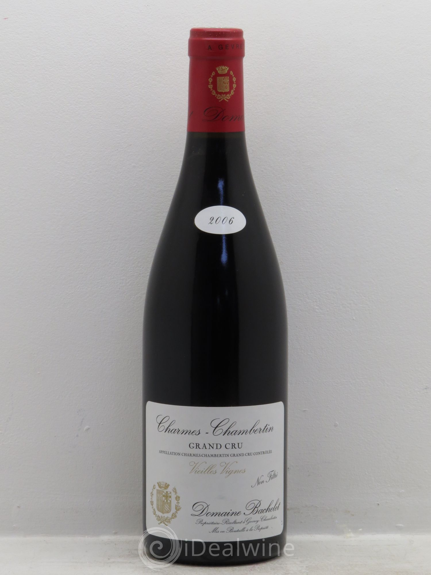 Charmes-Chambertin Grand Cru Vieilles Vignes Domaine Bachelet 2006 - Posten von 1 Flasche - 0