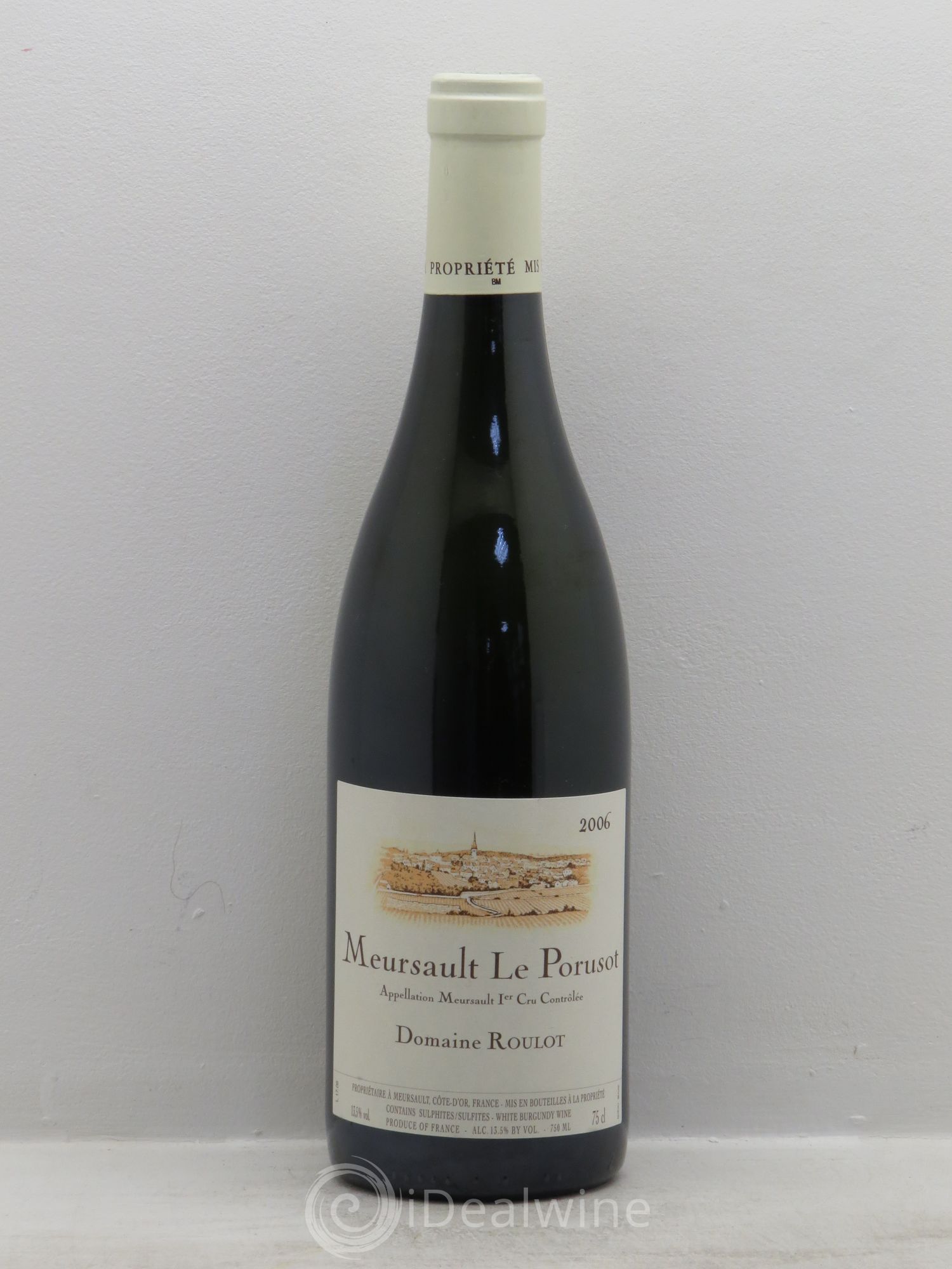 Meursault 1er Cru Le Porusot Roulot (Domaine) 2006 - Lot de 1 bouteille - 0