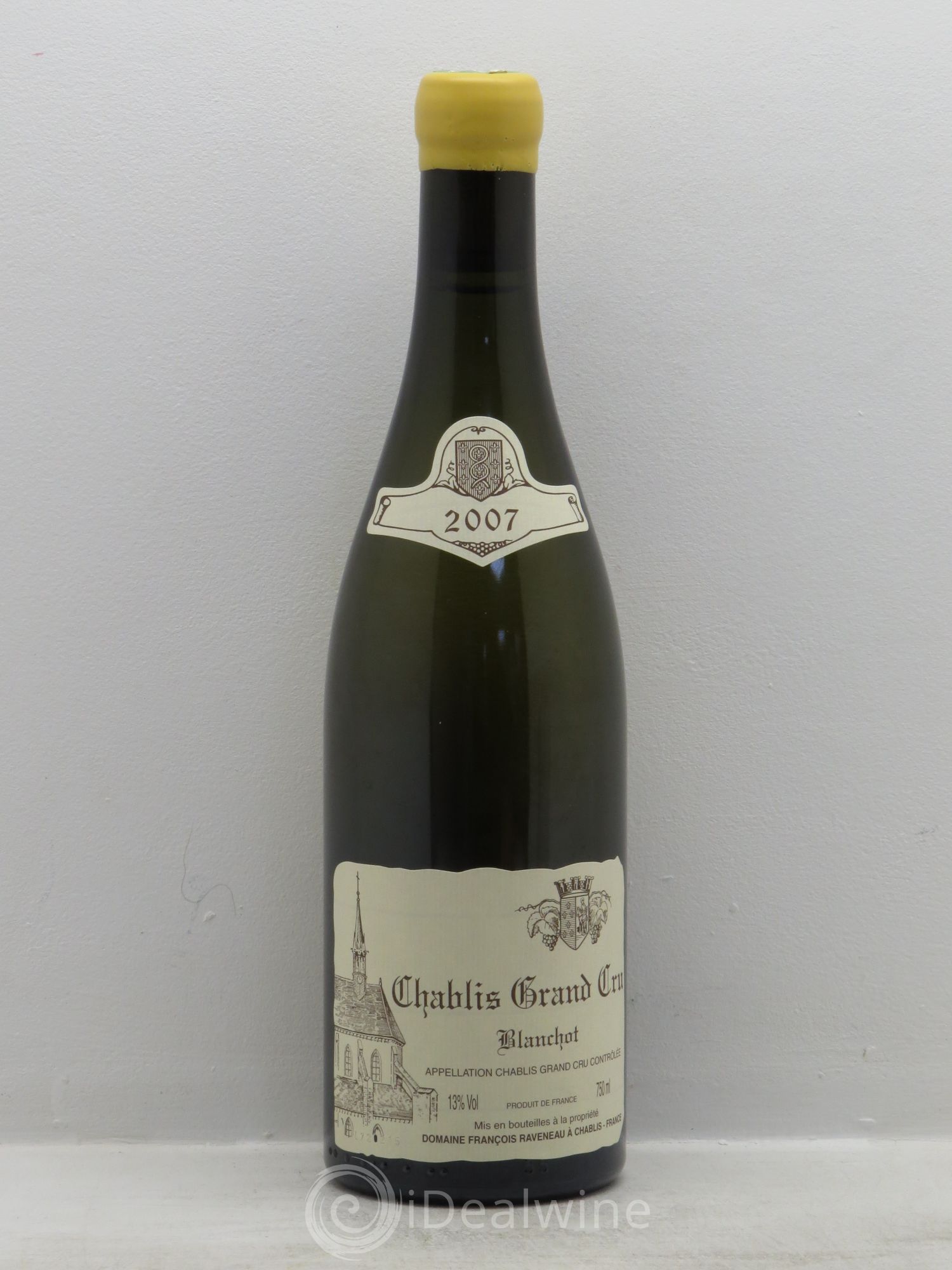 Chablis Grand Cru Blanchot Raveneau (Domaine) 2007 - Lot de 1 bouteille - 0