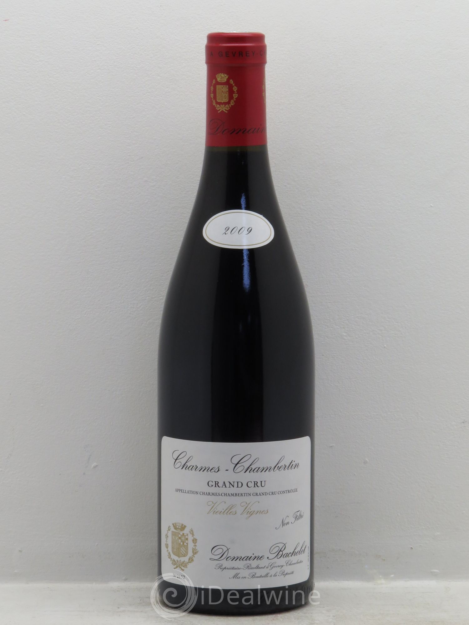 Charmes-Chambertin Grand Cru Vieilles Vignes Domaine Bachelet 2009 - Posten von 1 Flasche - 0
