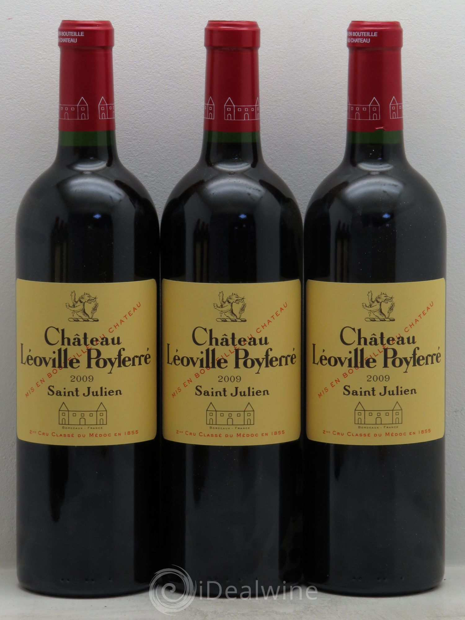 Château Léoville Poyferré 2ème Grand Cru Classé 2009 - Lot de 6 bouteilles - 2