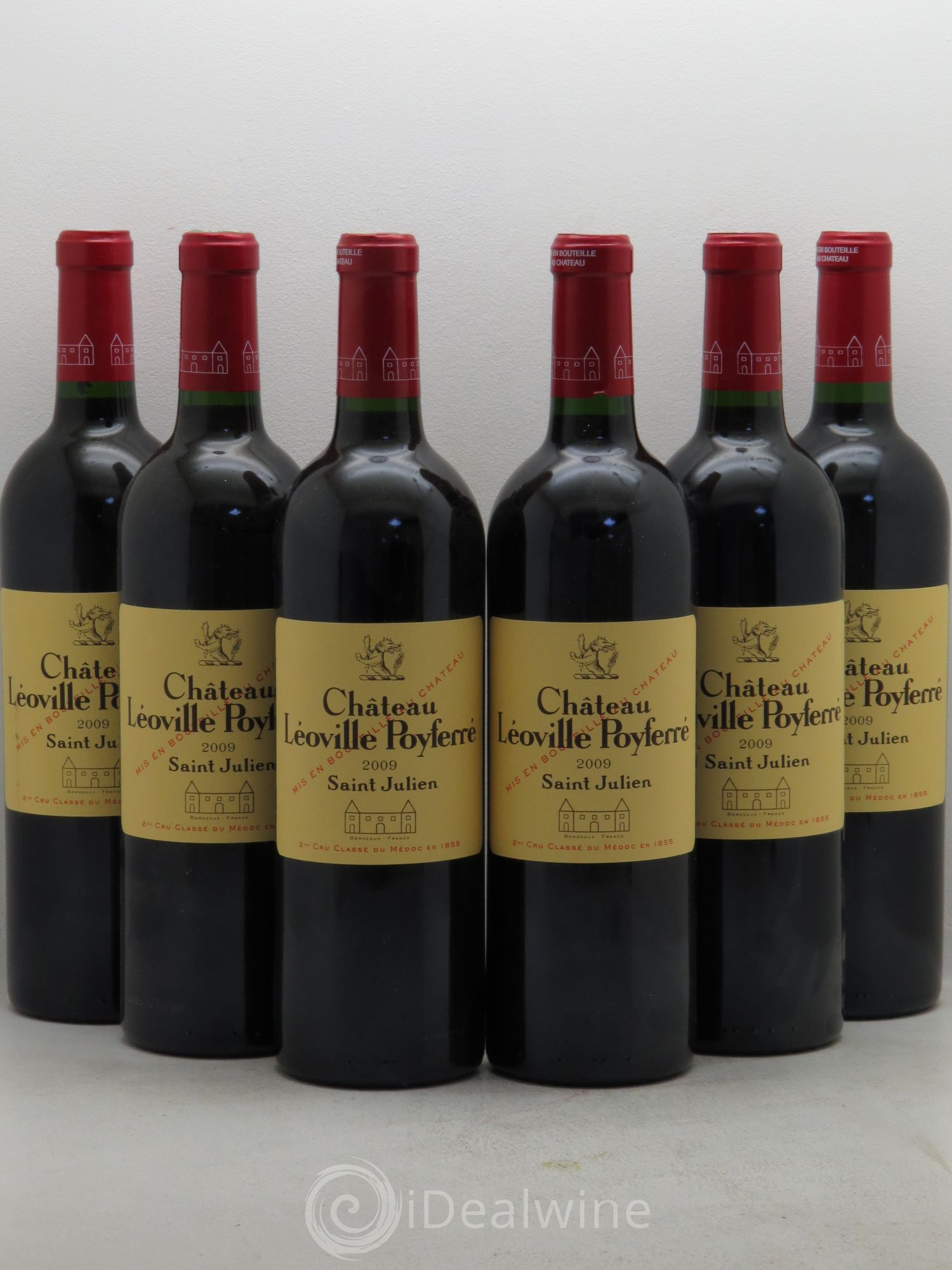 Château Léoville Poyferré 2ème Grand Cru Classé 2009 - Lot de 6 bouteilles - 0