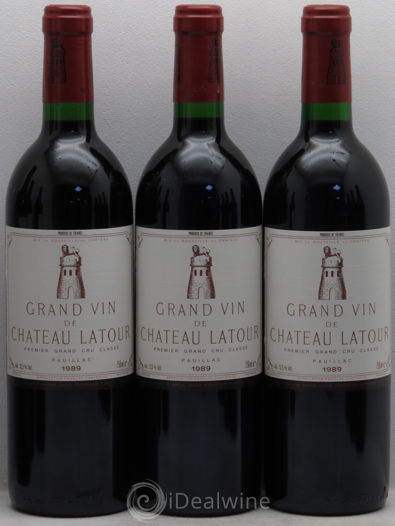 Château Latour 1er Grand Cru Classé 1989 - Lot de 12 bouteilles - 2