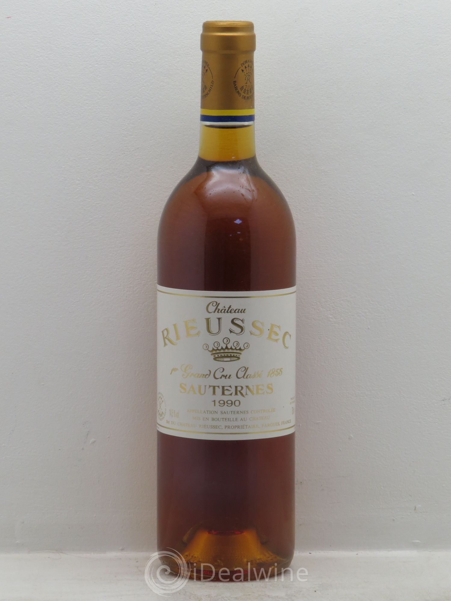 Château Rieussec 1er Grand Cru Classé 1990 - Lotto di 6 bottiglie - 0