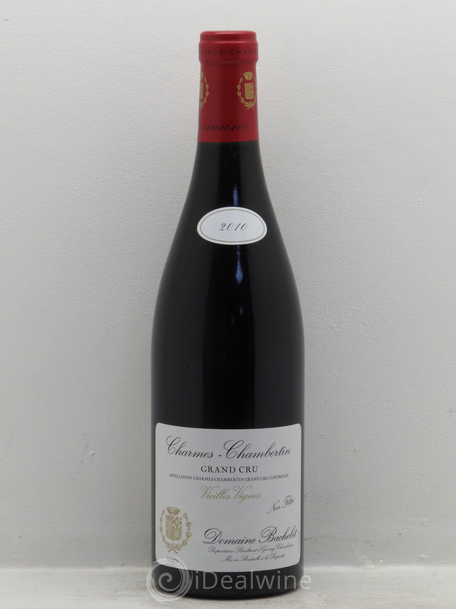 Charmes-Chambertin Grand Cru Vieilles Vignes Domaine Bachelet 2009 - Posten von 1 Flasche - 0