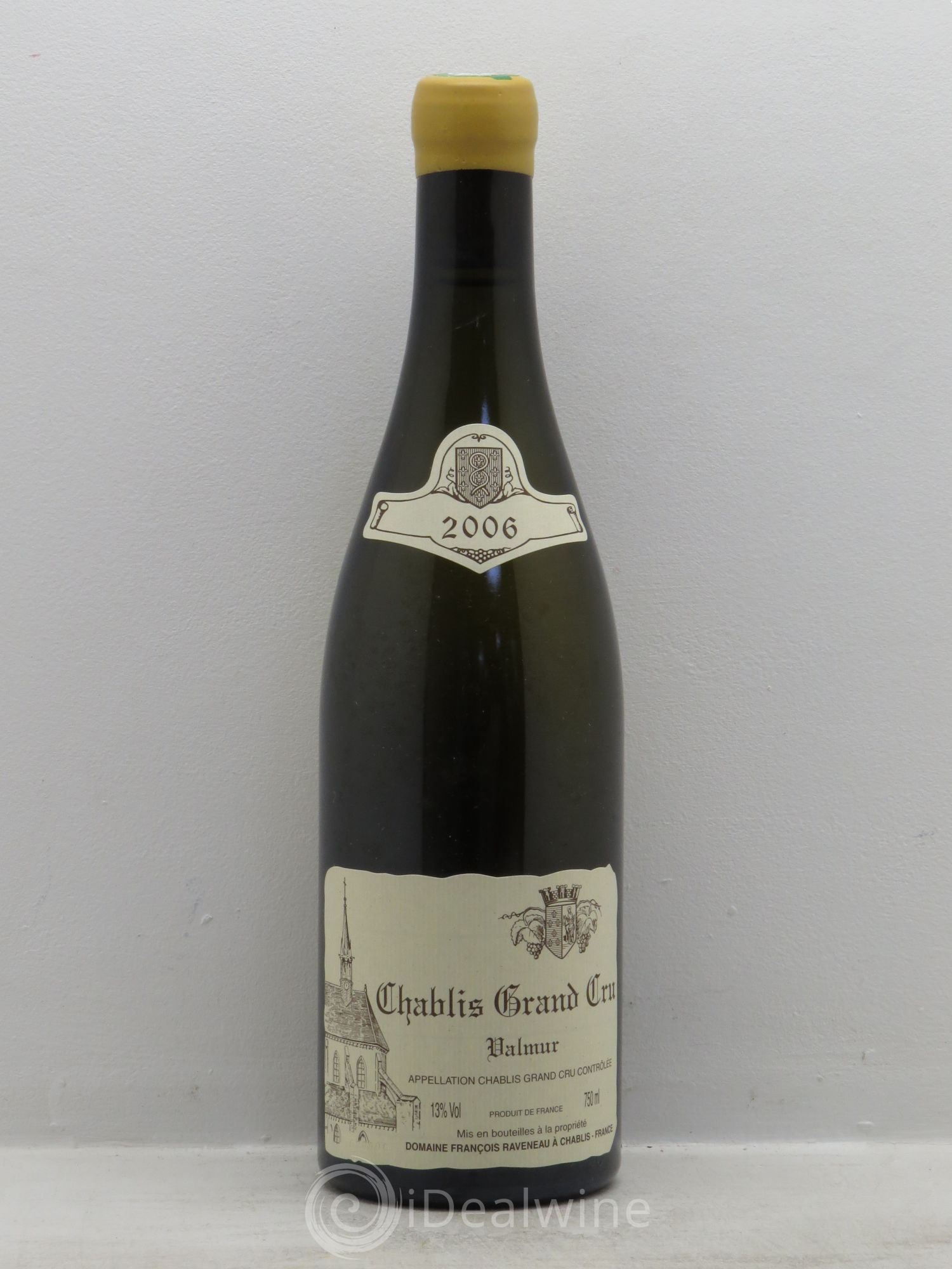 Chablis Grand Cru Valmur Raveneau (Domaine) 2006 - Lot de 1 bouteille - 0