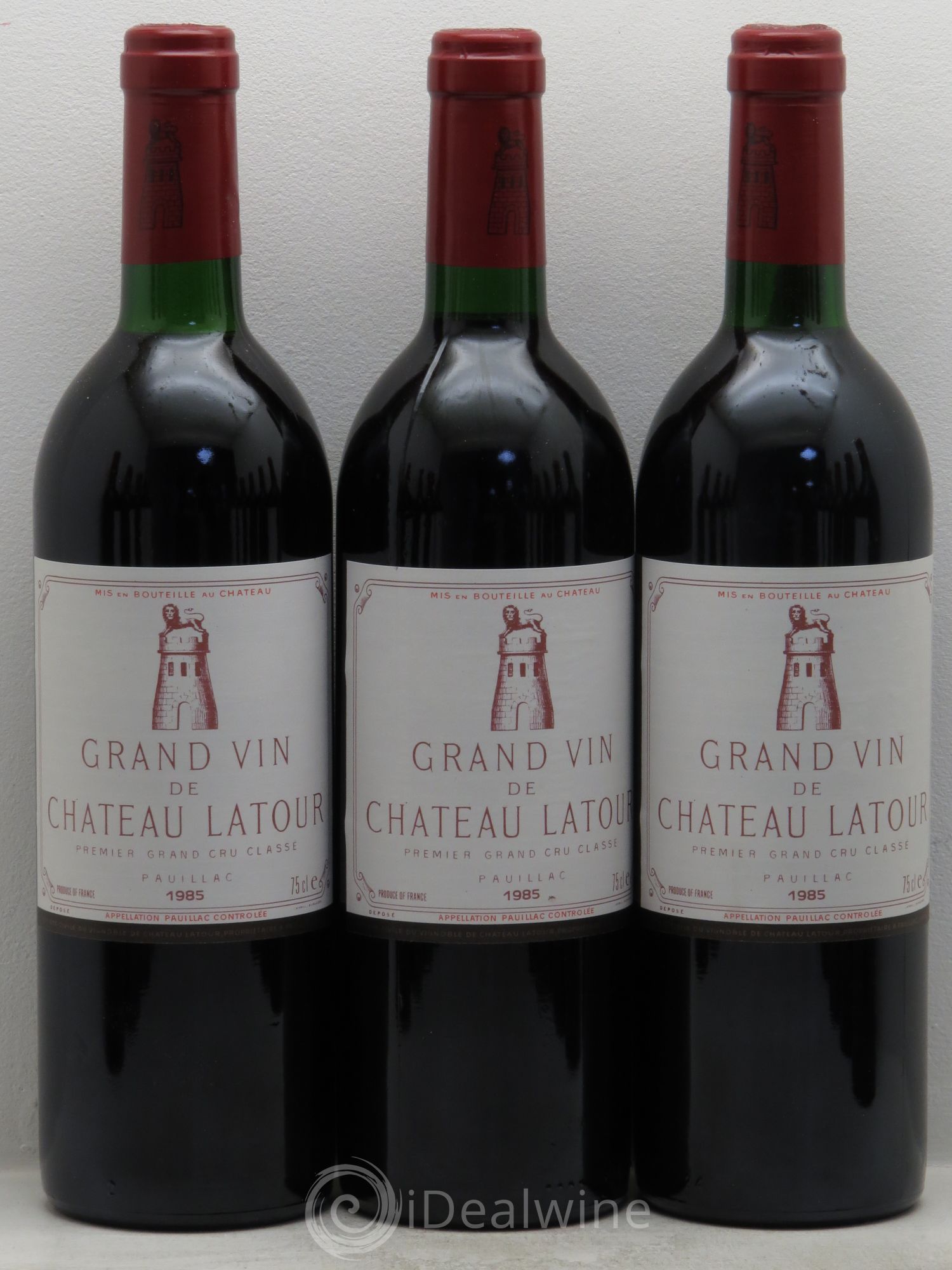 Château Latour 1er Grand Cru Classé 1985 - Lot de 12 bouteilles - 1
