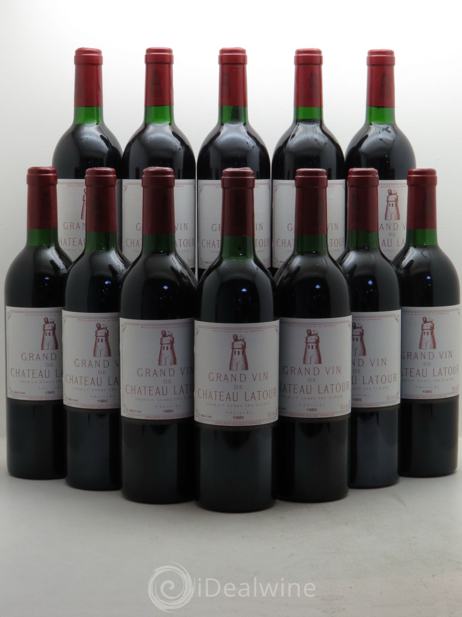 Château Latour 1er Grand Cru Classé 1985 - Lot de 12 bouteilles - 0