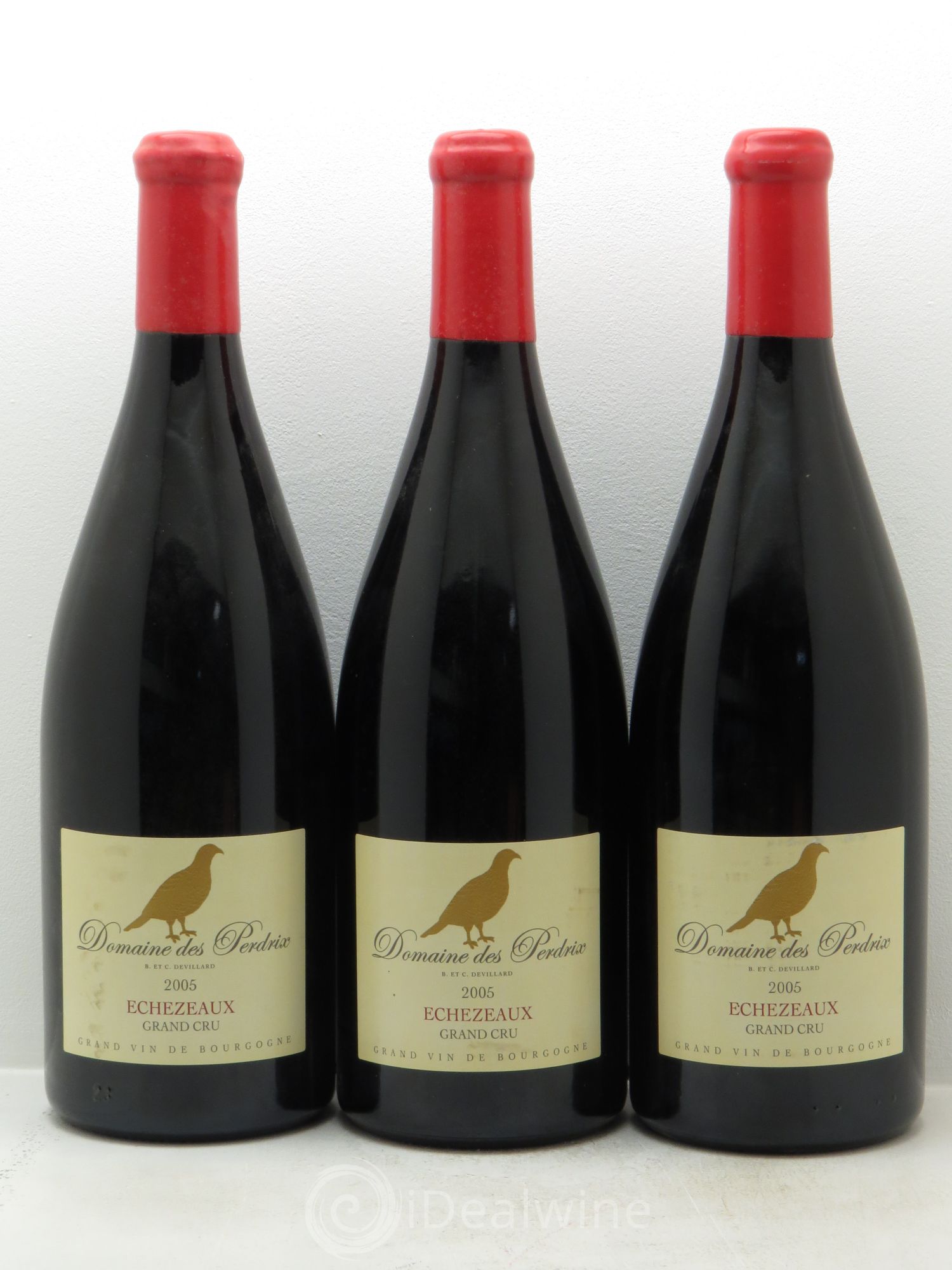 Echezeaux Grand Cru Perdrix (Domaine des) 2005 - Lot de 3 magnums - 0