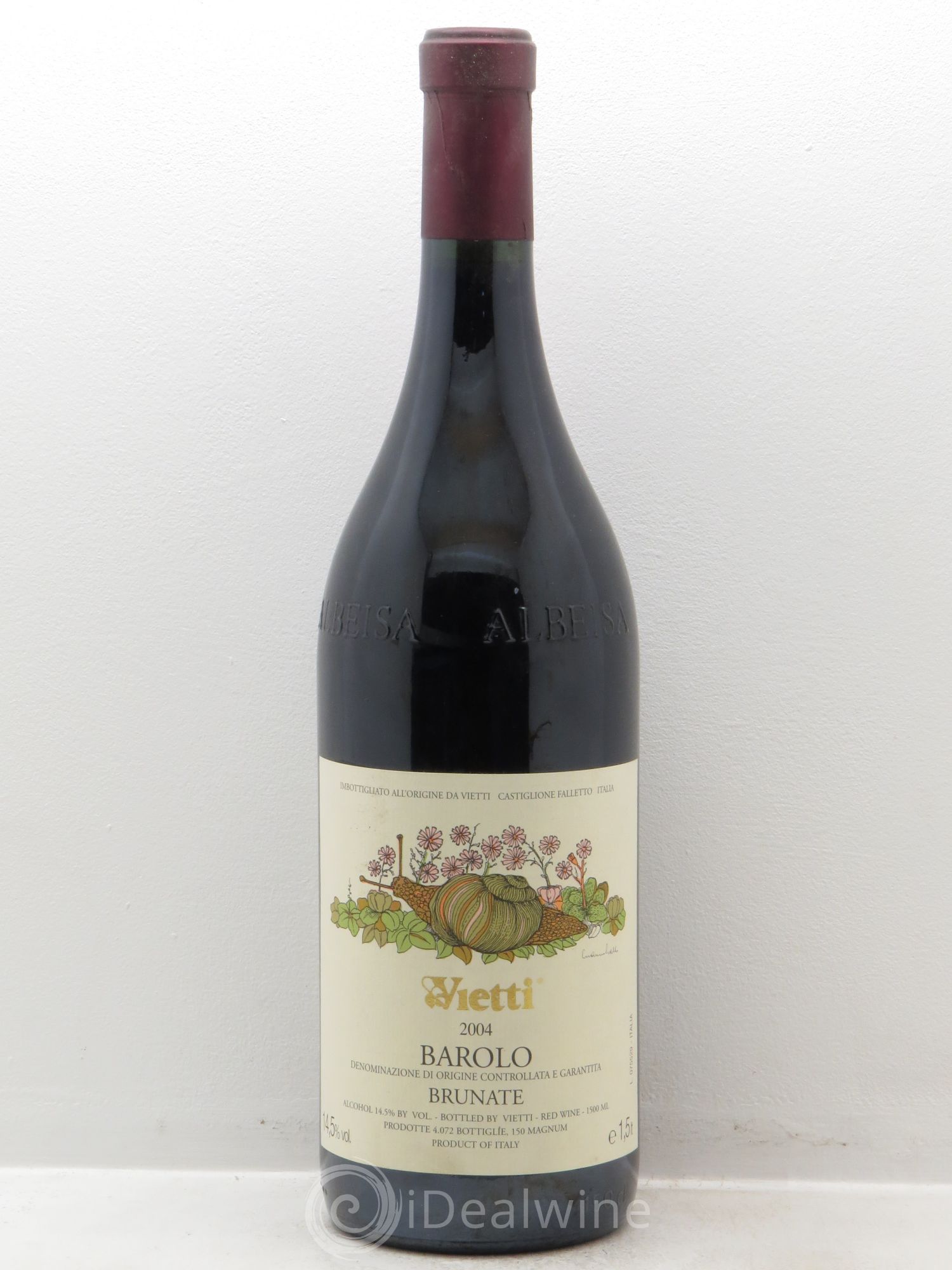 Barolo Vietti Brunate 2004 - Posten von 1 Magnum - 0
