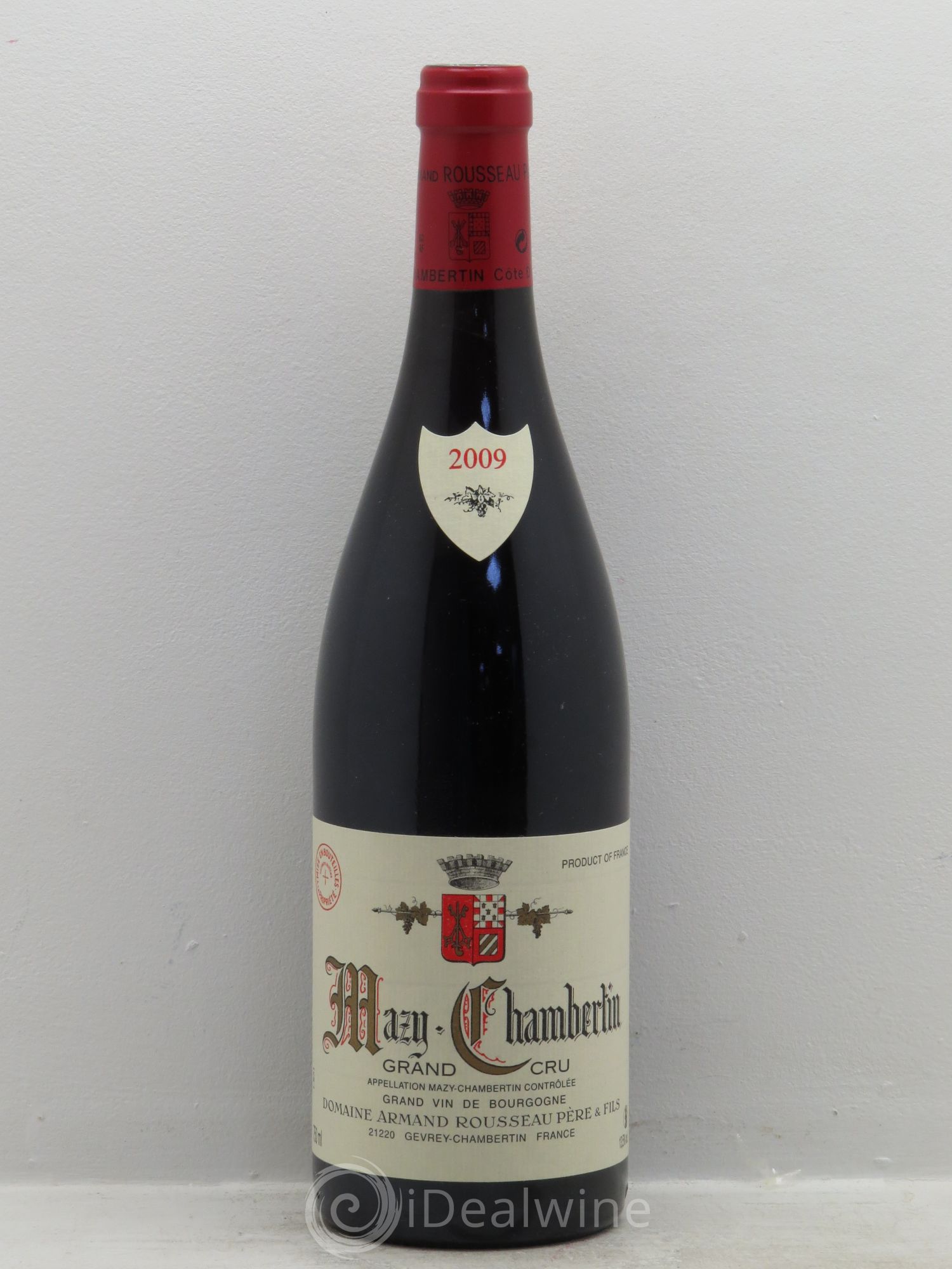 Mazis-Chambertin Grand Cru Armand Rousseau (Domaine) 2009 - Lot de 1 bouteille - 0