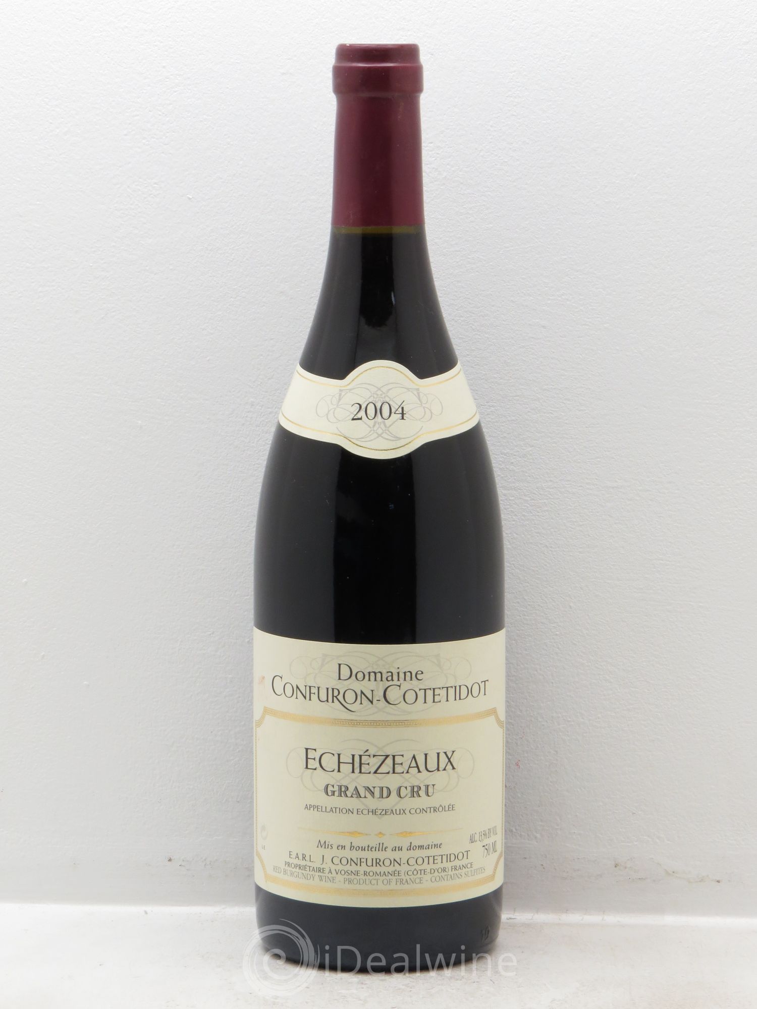 Echezeaux Grand Cru Confuron-Cotetidot 2004 - Lot de 1 bouteille - 0