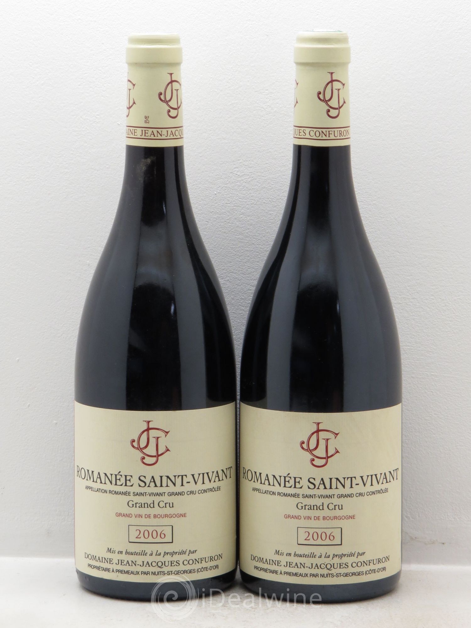 Romanée-Saint-Vivant Grand Cru Jean-Jacques Confuron 2006 - Lot de 2 bouteilles - 0