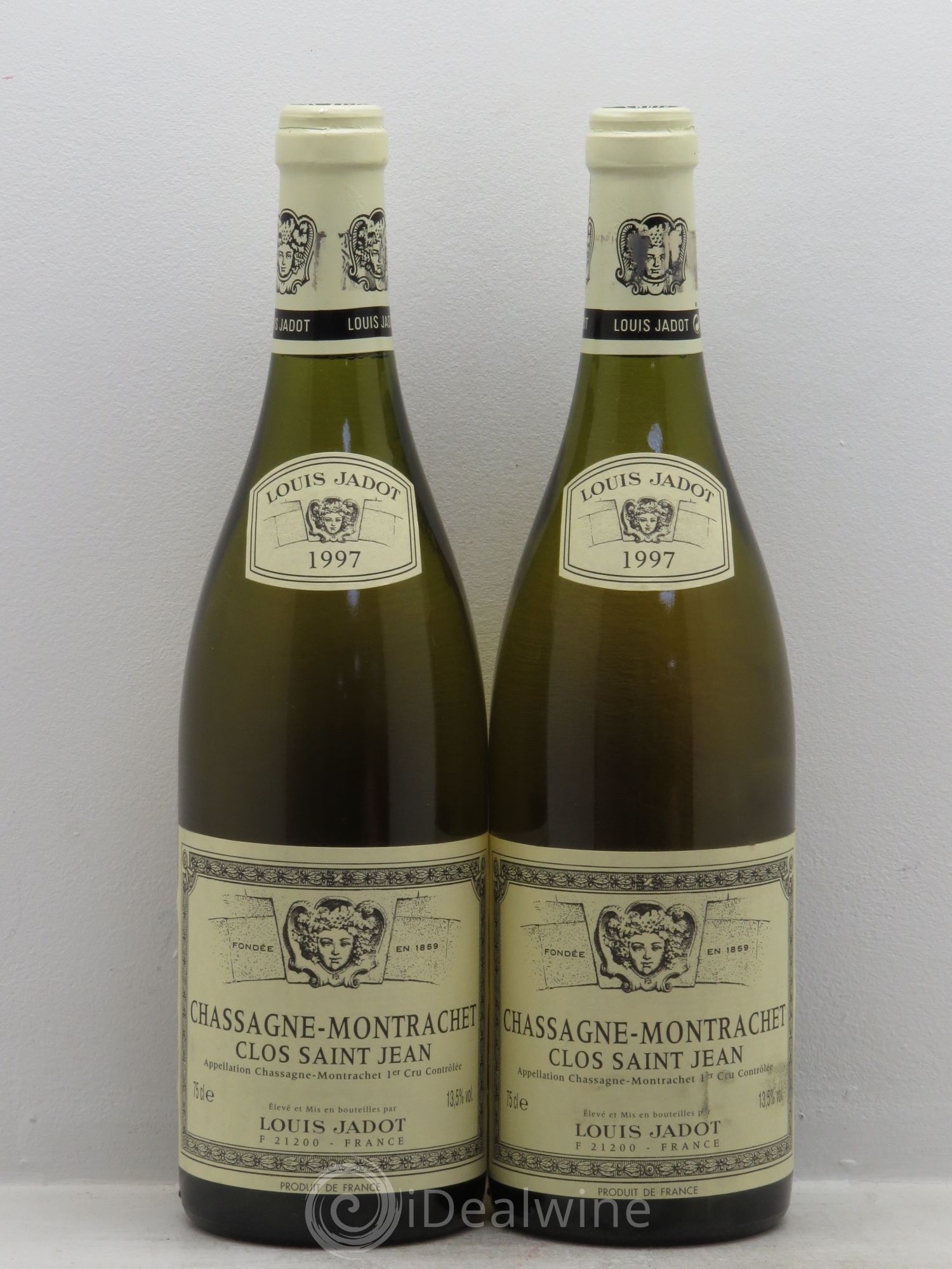 Chassagne-Montrachet 1er Cru 1997 - Lot de 2 bouteilles - 0