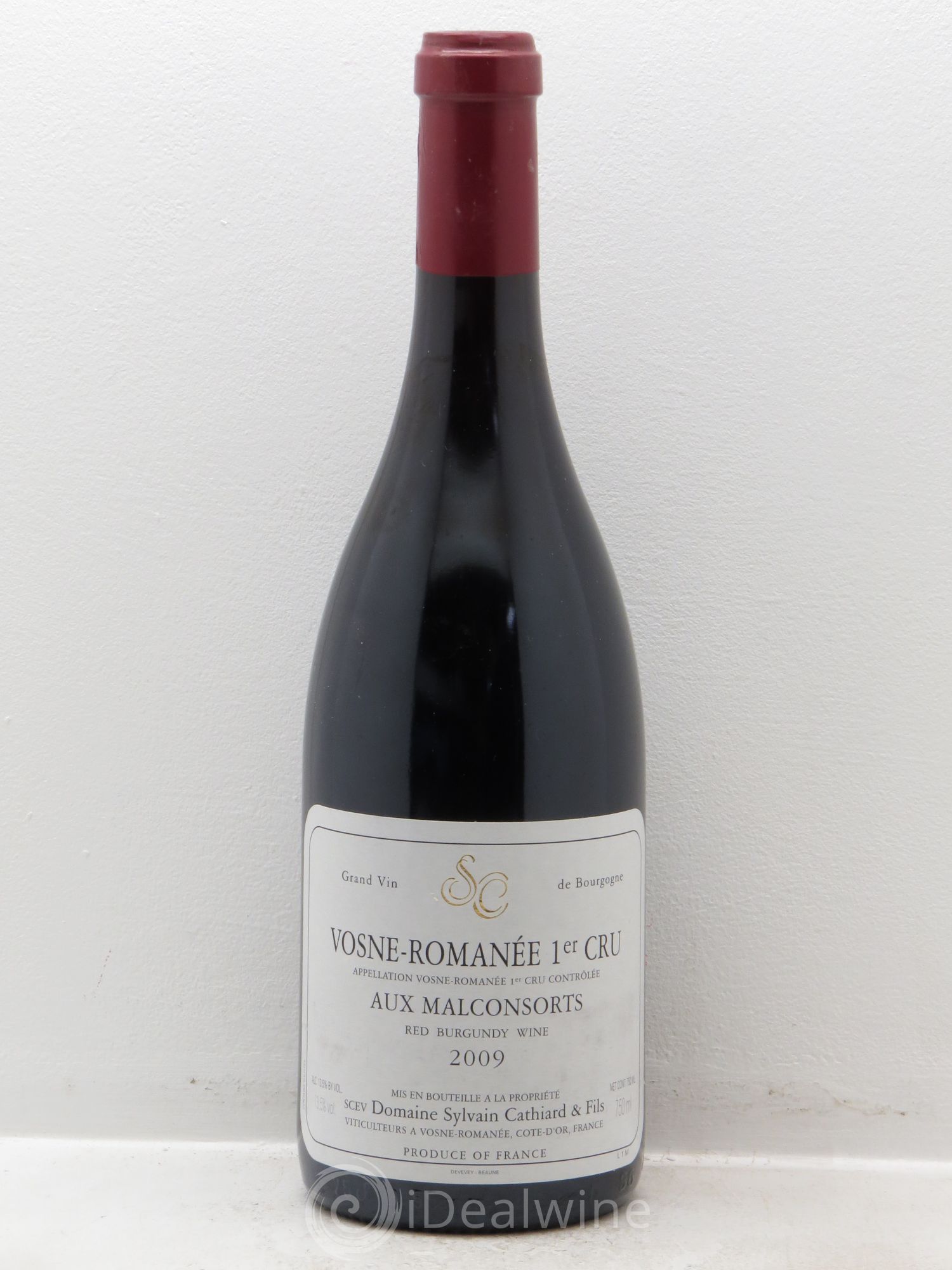 Vosne-Romanée 1er Cru Aux Malconsorts Sylvain Cathiard & Fils 2009 - Lot de 1 bouteille - 0
