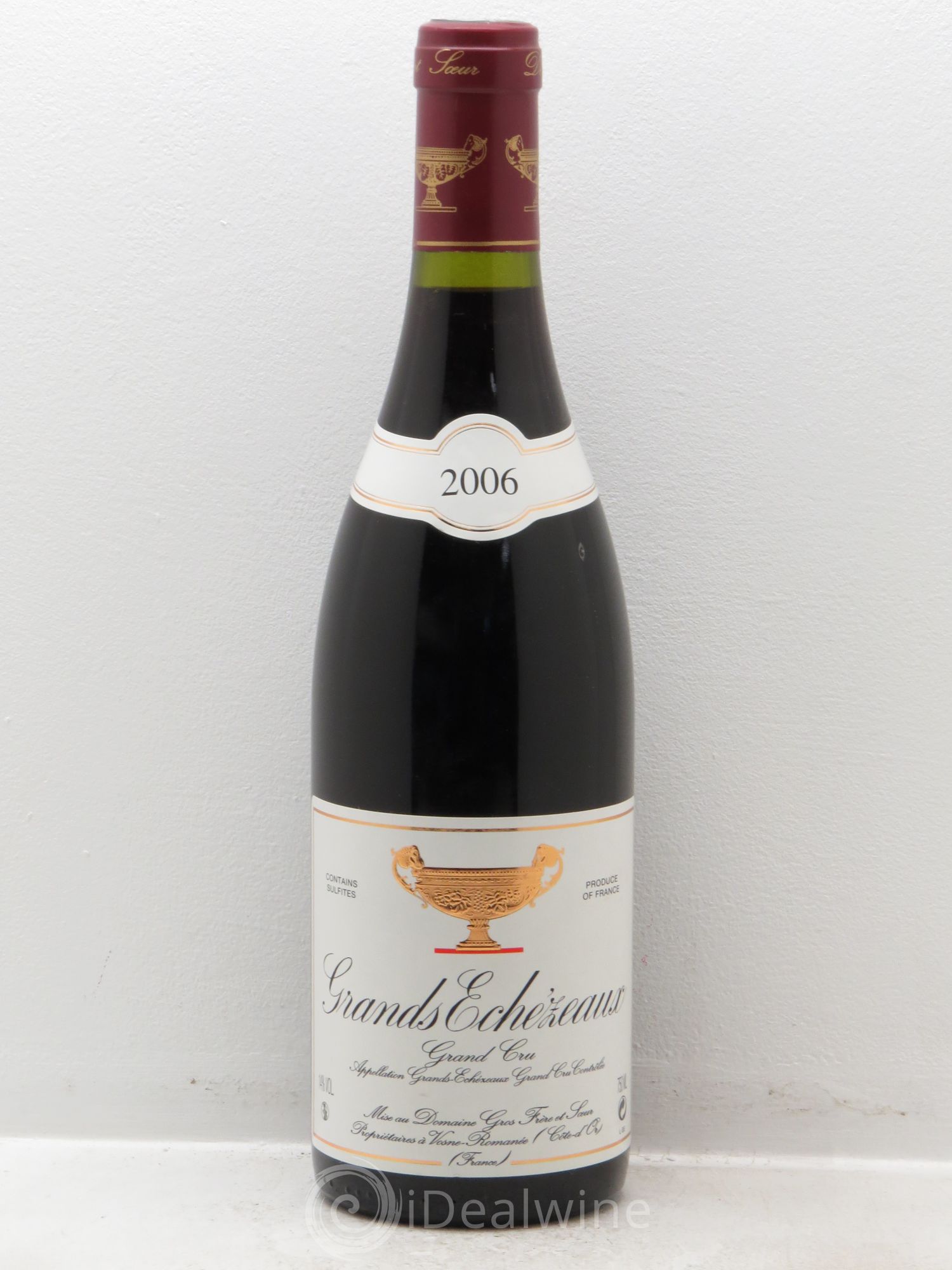 Grands-Echezeaux Grand Cru Gros Frère & Soeur 2006 - Lot de 1 bouteille - 0