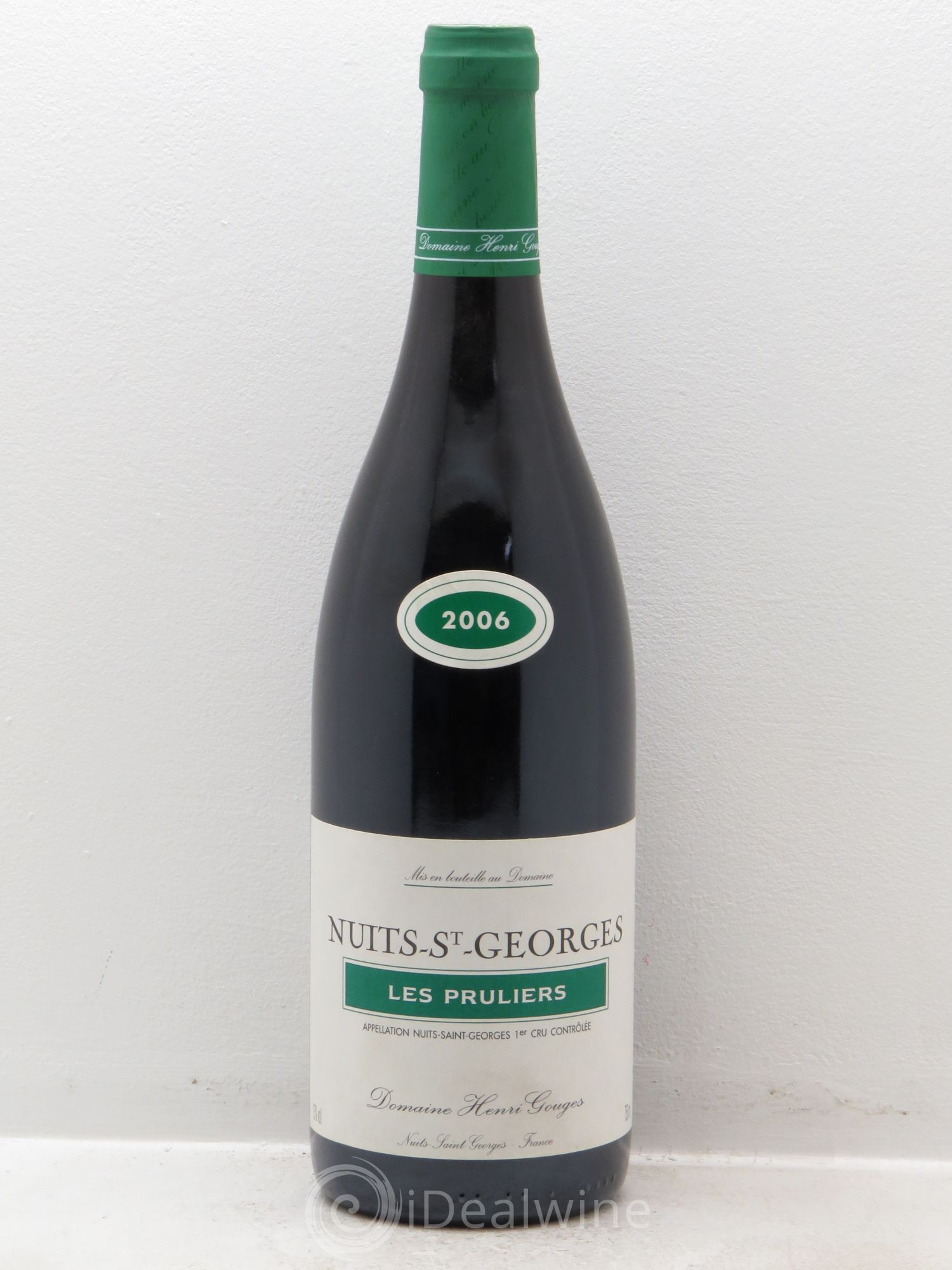 Nuits-Saint-Georges 1er Cru Les Pruliers Henri Gouges 2006 - Lot de 1 bouteille - 0