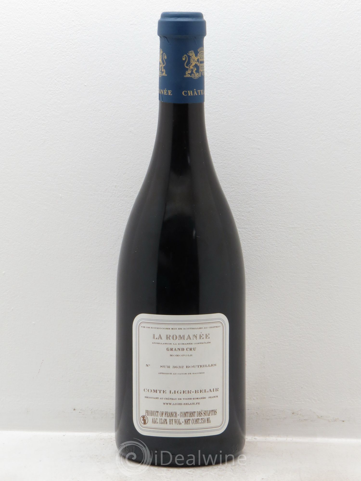 La Romanée Grand Cru Comte Liger-Belair (Domaine du) 2006 - Lot de 1 bouteille - 1