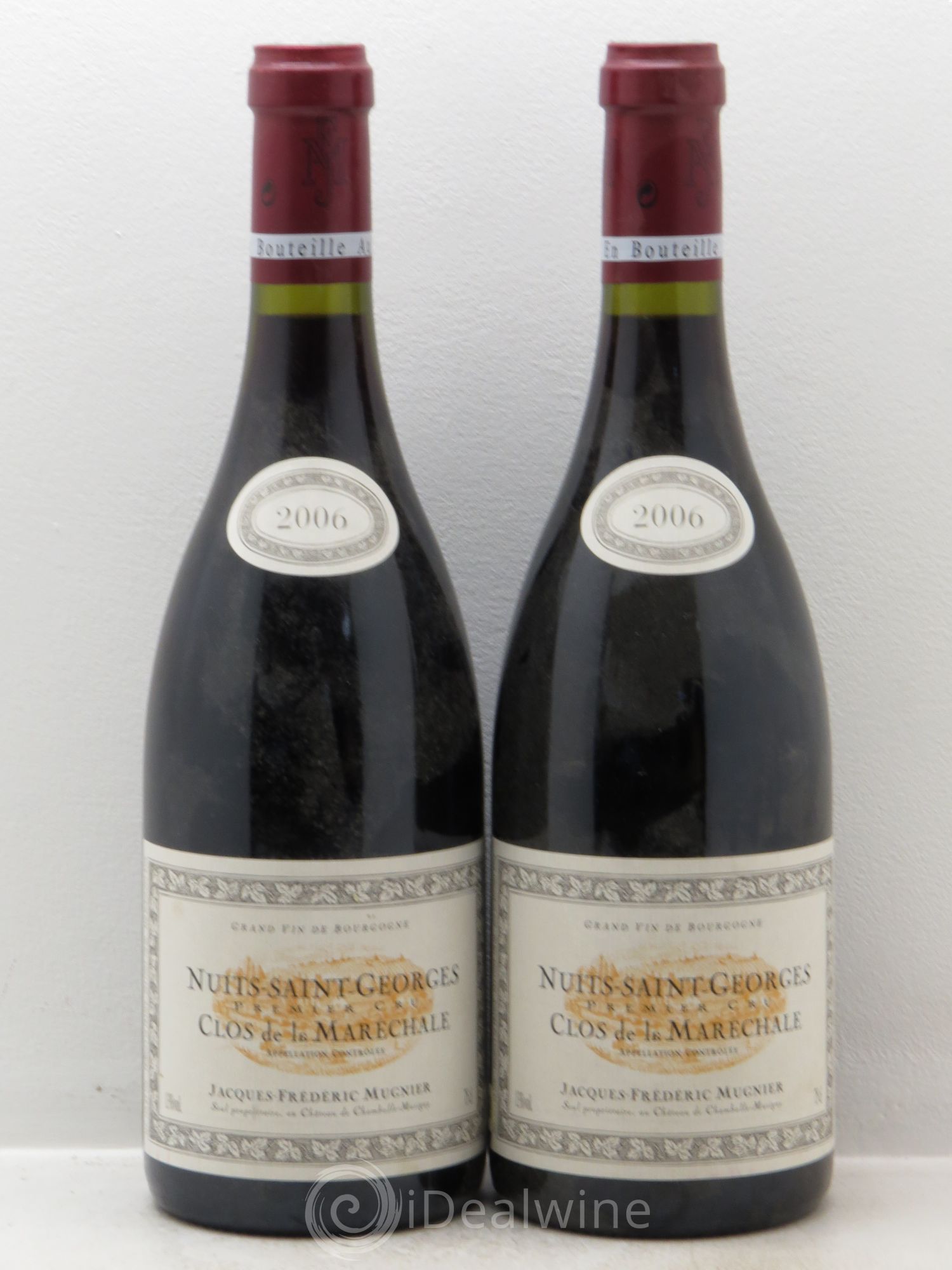 Nuits-Saint-Georges 1er Cru Clos de La Maréchale Jacques-Frédéric Mugnier 2006 - Lot de 2 bouteilles - 0