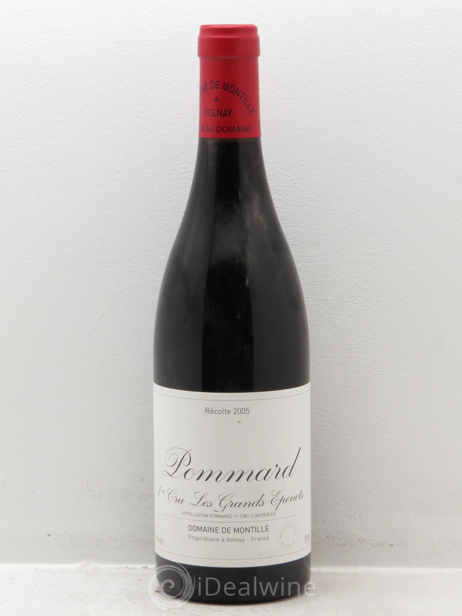Pommard 1er Cru Les Grands Epenots De Montille (Domaine) 2005 - Lot de 1 bouteille - 0