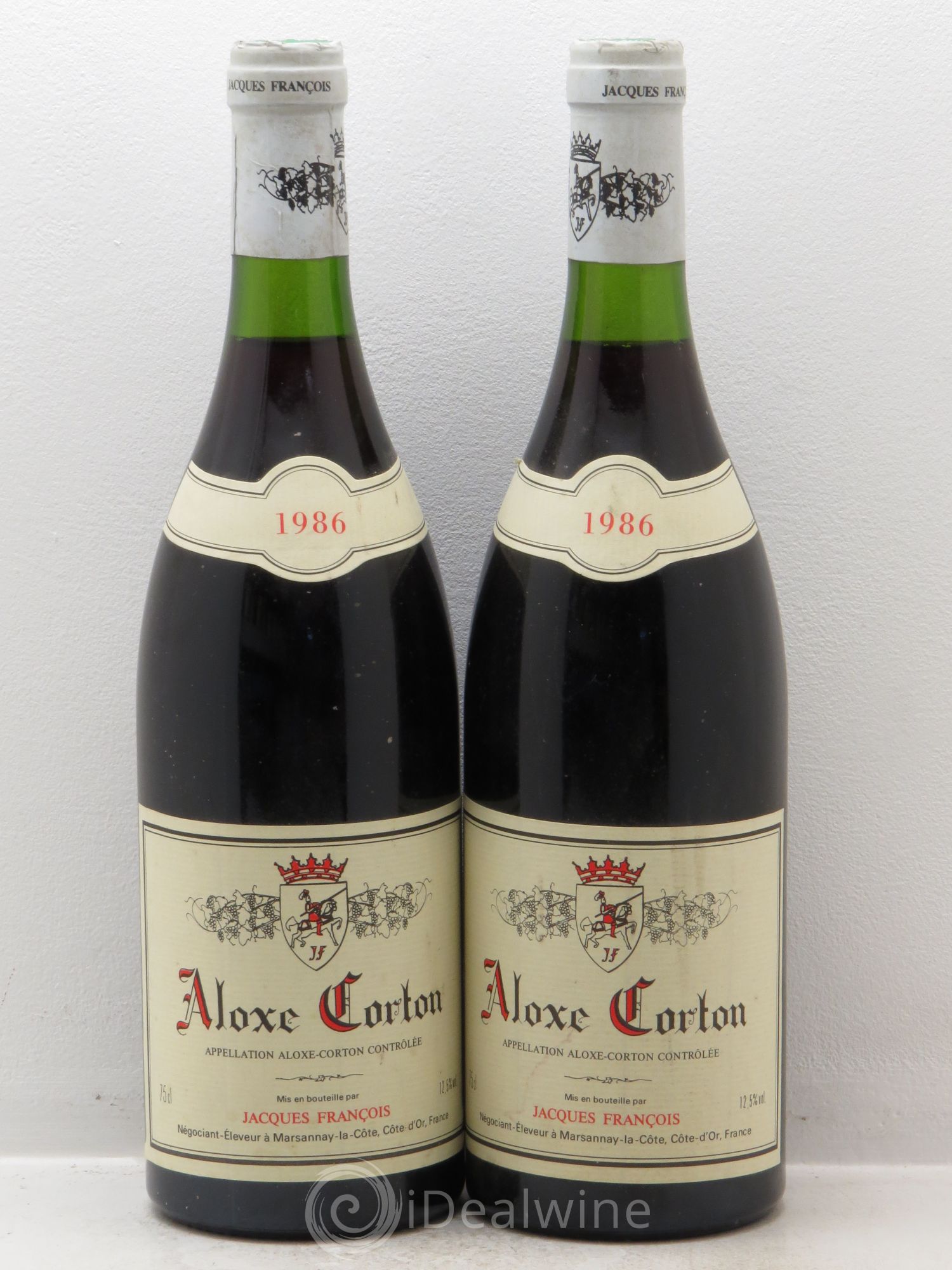 Aloxe-Corton Jacques François 1986 - Posten von 2 Flaschen - 0