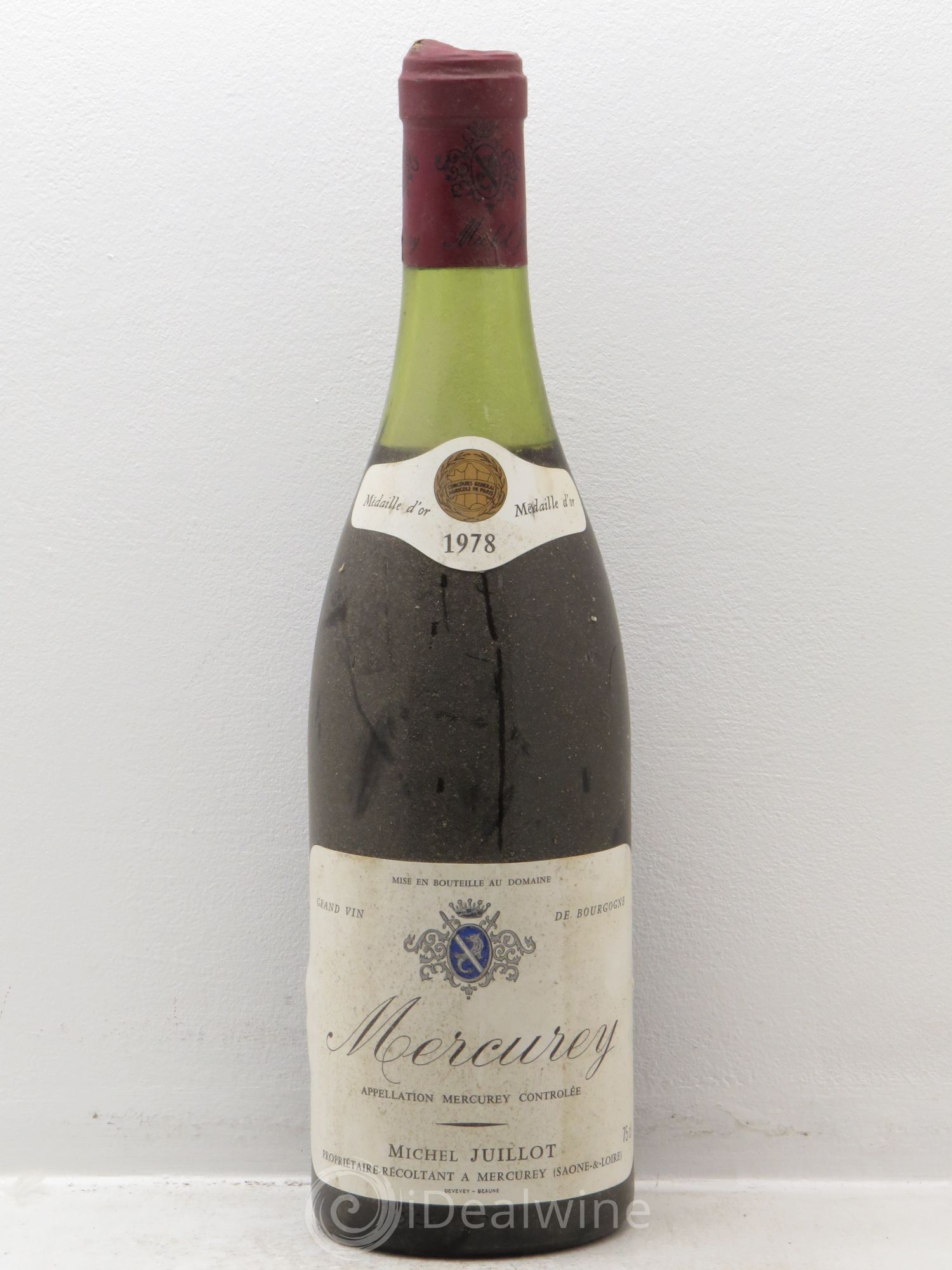 Mercurey Michel Juillot (Domaine) 1978 - Lot de 1 bouteille - 0