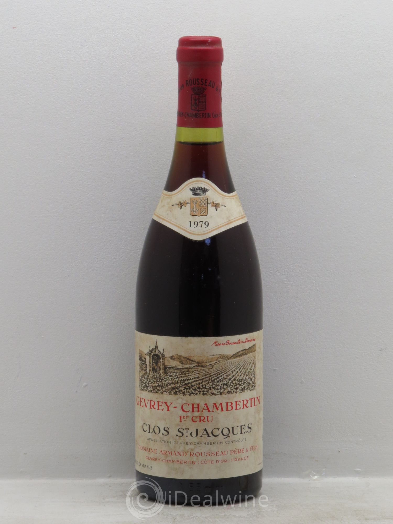 Gevrey-Chambertin 1er Cru Clos Saint-Jacques Armand Rousseau (Domaine) 1979 - Lot de 1 bouteille - 0