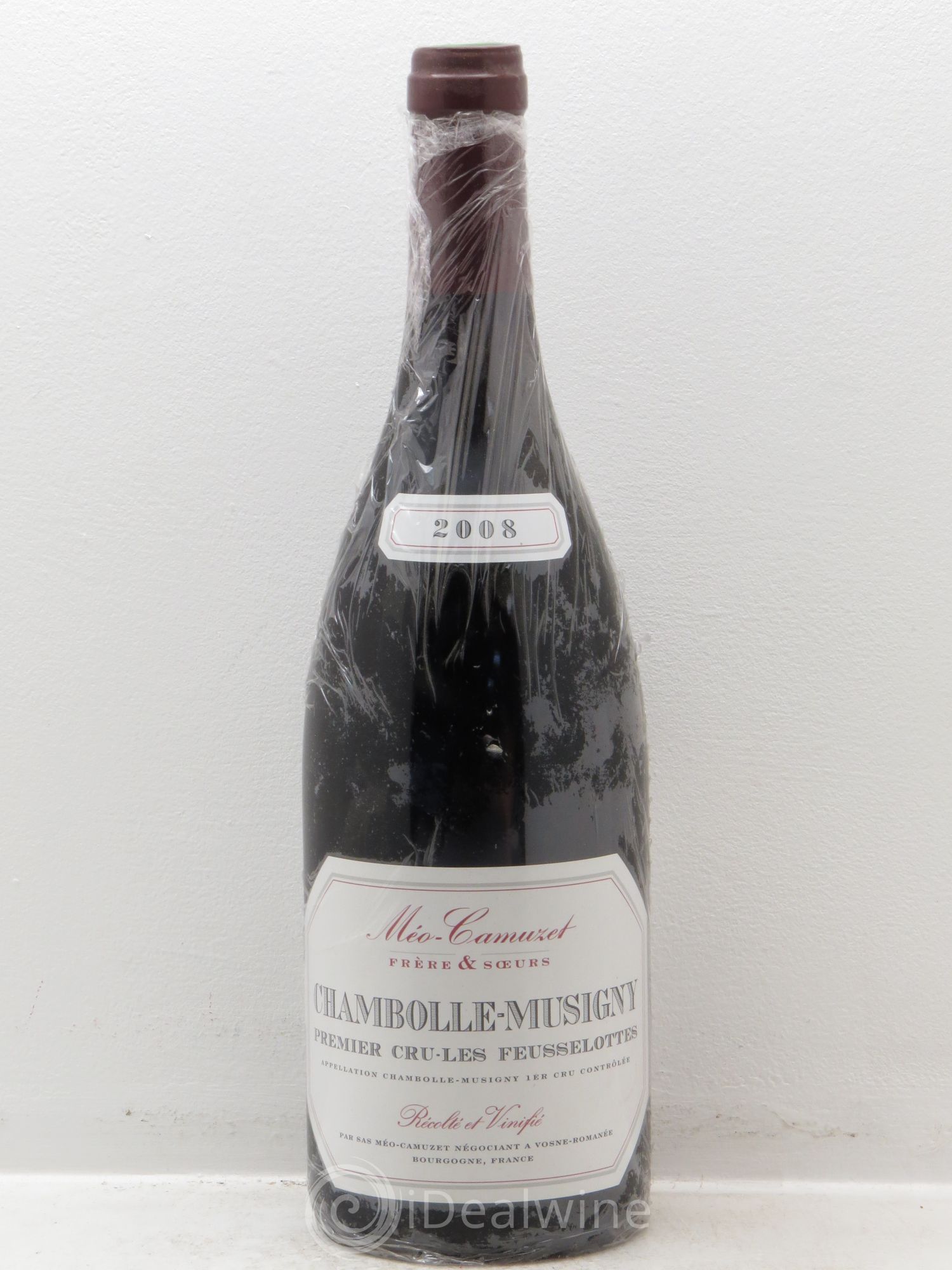 Chambolle-Musigny 1er Cru Les Feusselottes Méo-Camuzet (Frère & Soeurs) 2008 - Lot de 1 bouteille - 0