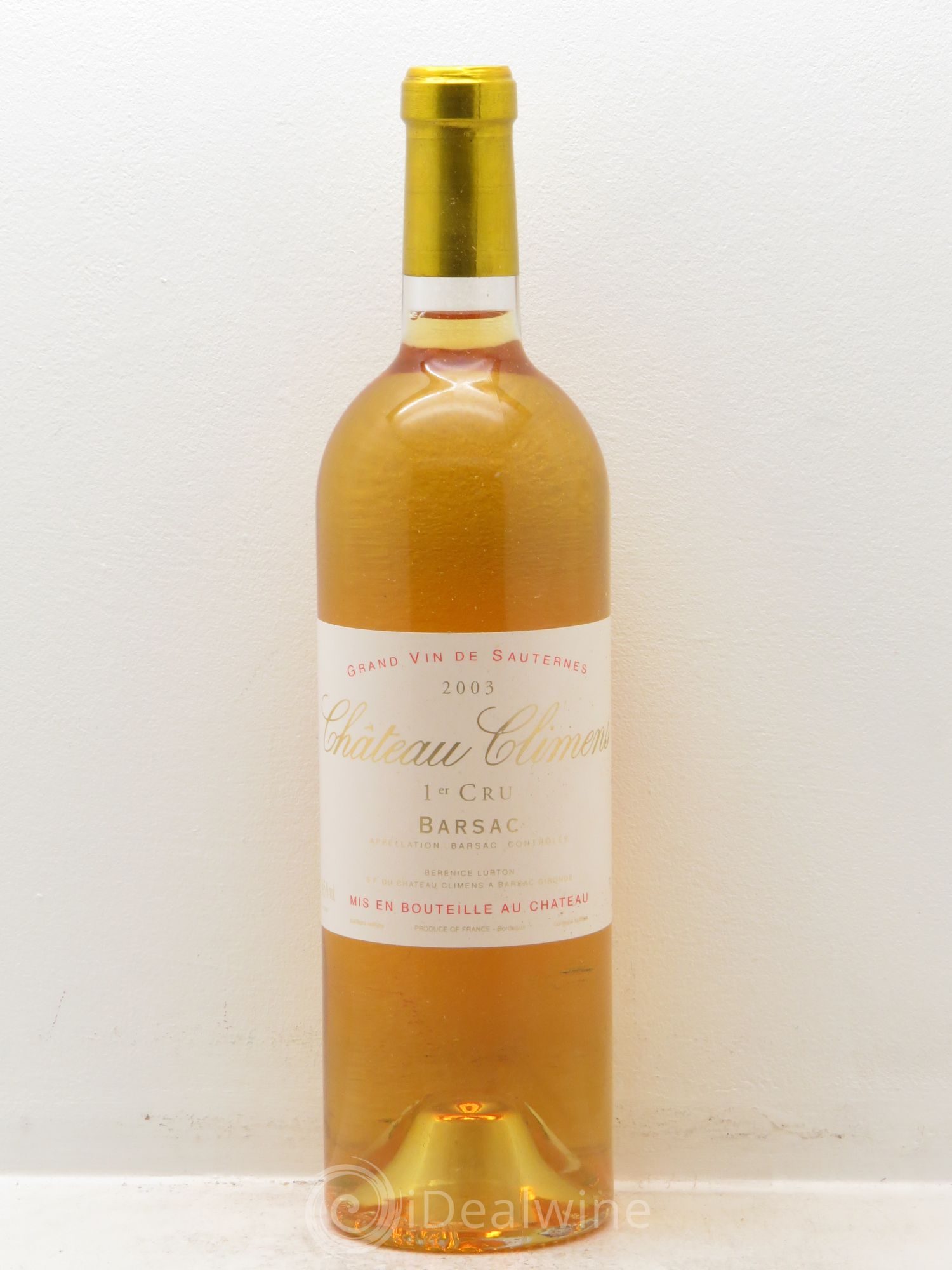 Château Climens 1er Grand Cru Classé 2003 - Lotto di 6 bottiglie - 0