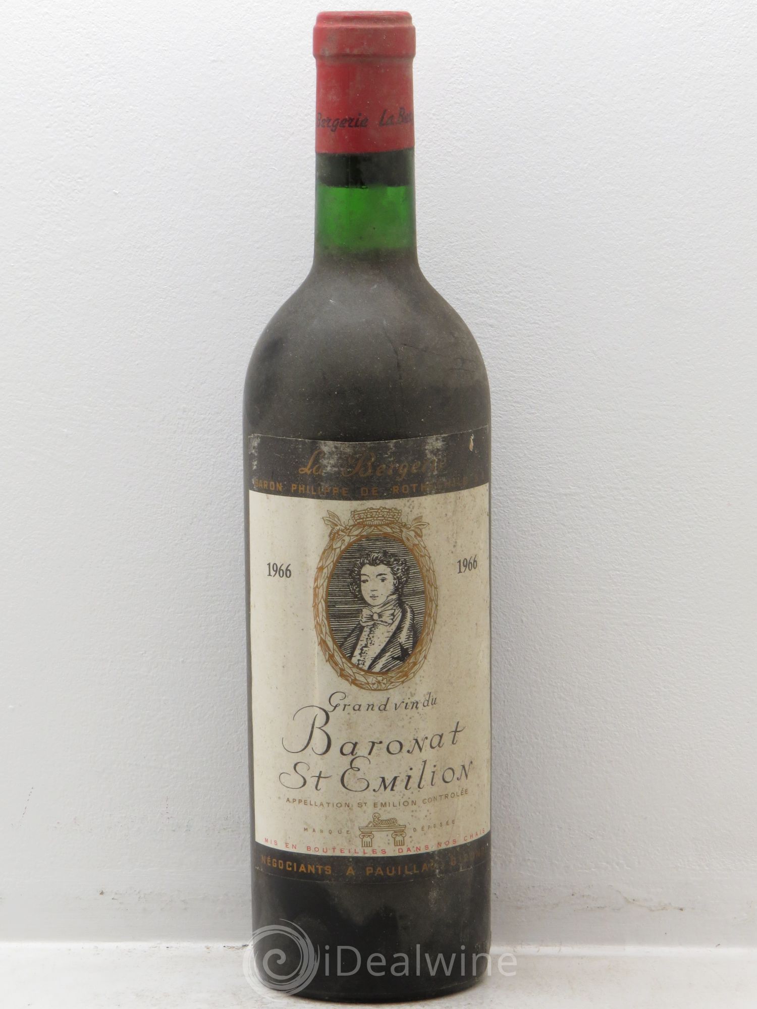 Saint-Émilion Baronat 1966 - Lot de 1 bouteille - 0