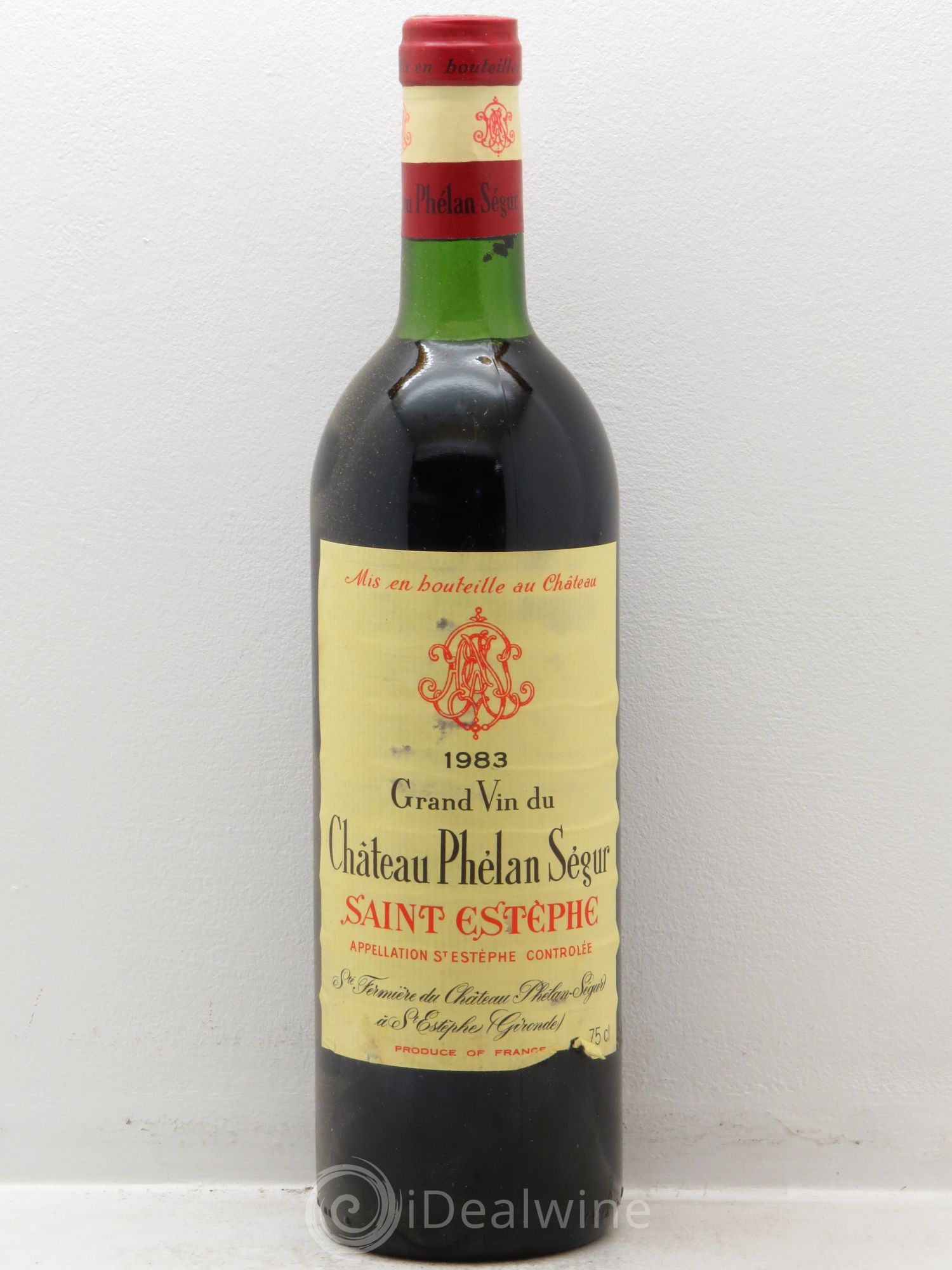 Château Phélan Ségur 1983 - Lot de 6 bouteilles - 0