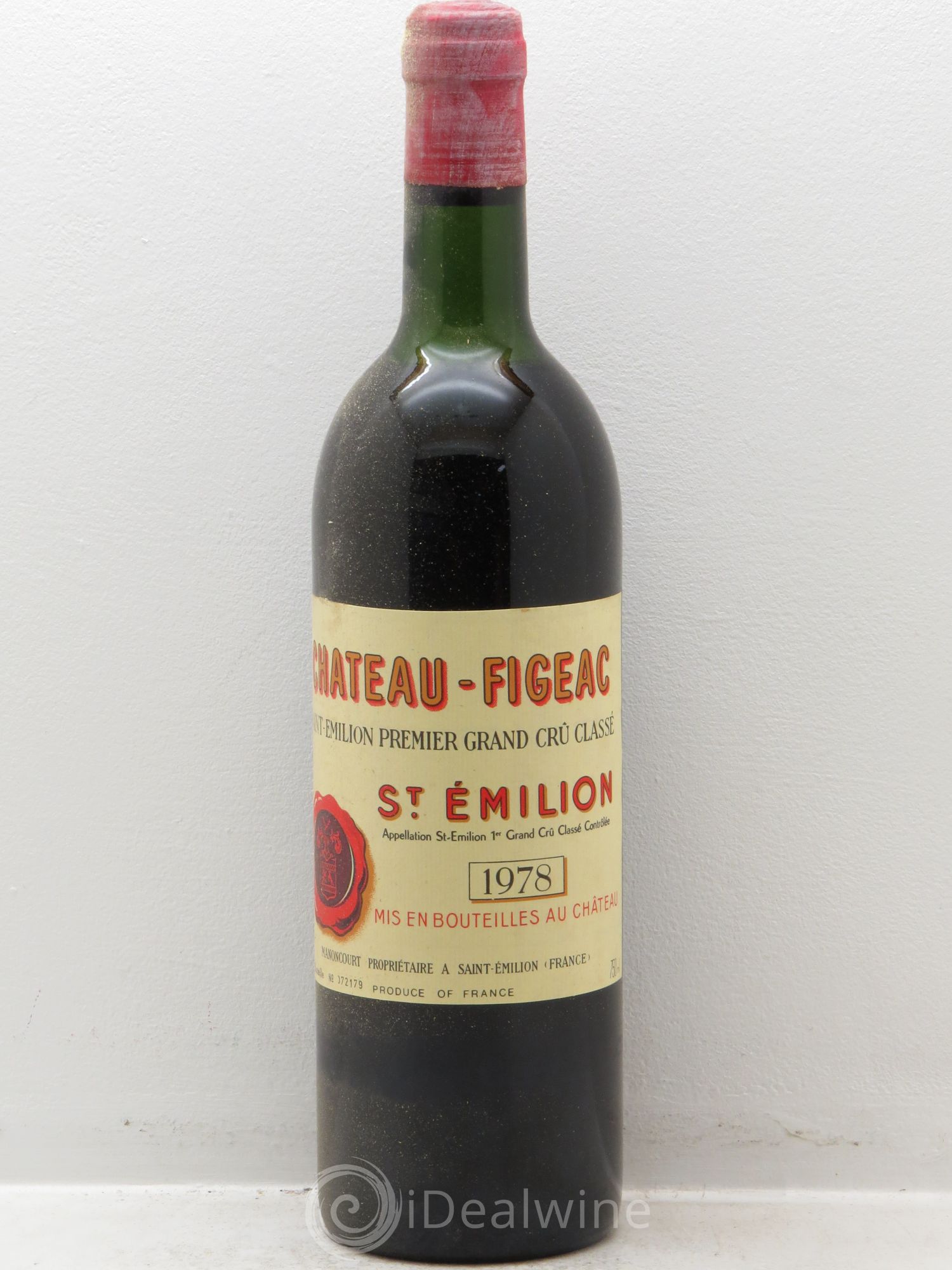 Château Figeac 1er Grand Cru Classé A 1978 - Lot de 6 bouteilles - 0