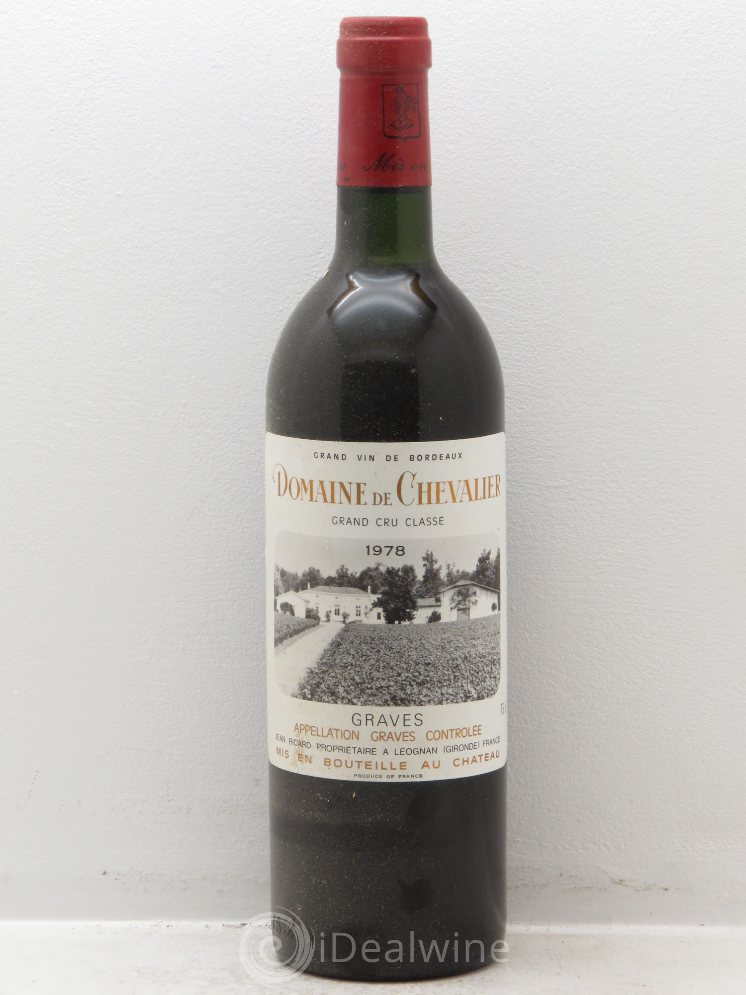 Domaine de Chevalier Cru Classé de Graves 1978 - Lot de 6 bouteilles - 0