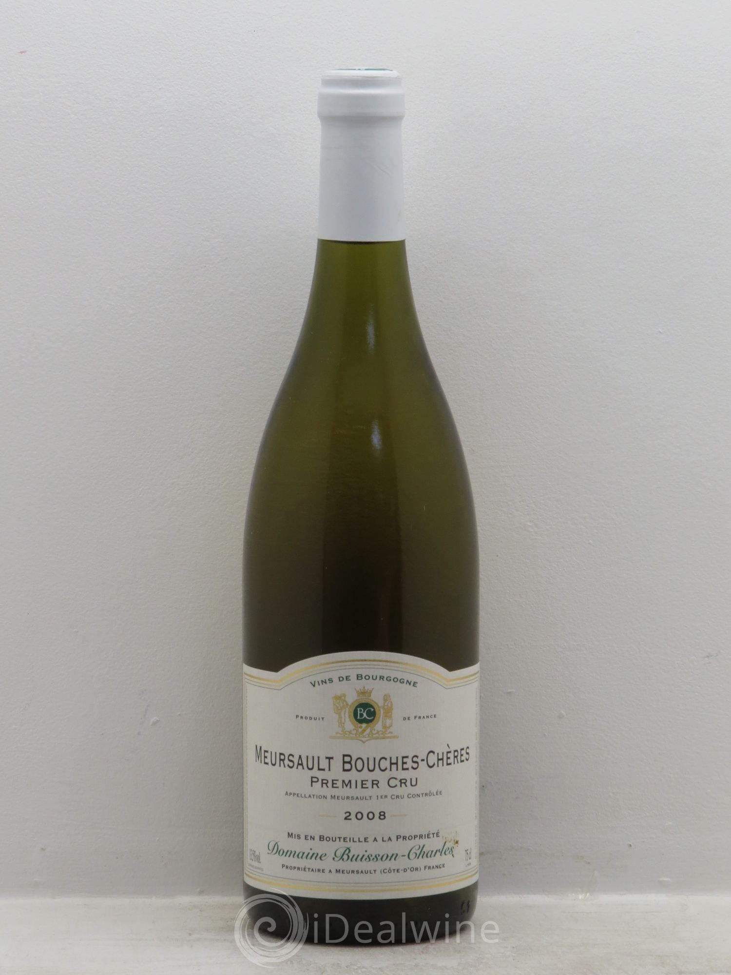 Meursault 1er Cru Buisson Charles 2008 - Lot de 1 bouteille - 0
