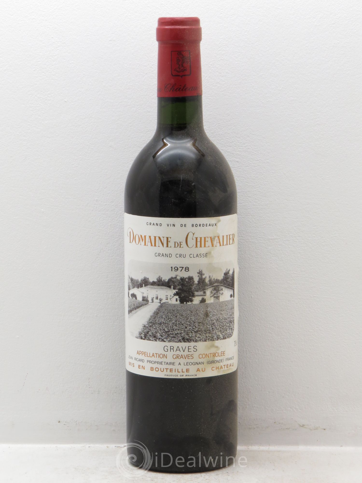Domaine de Chevalier Cru Classé de Graves 1978 - Lot de 1 bouteille - 0