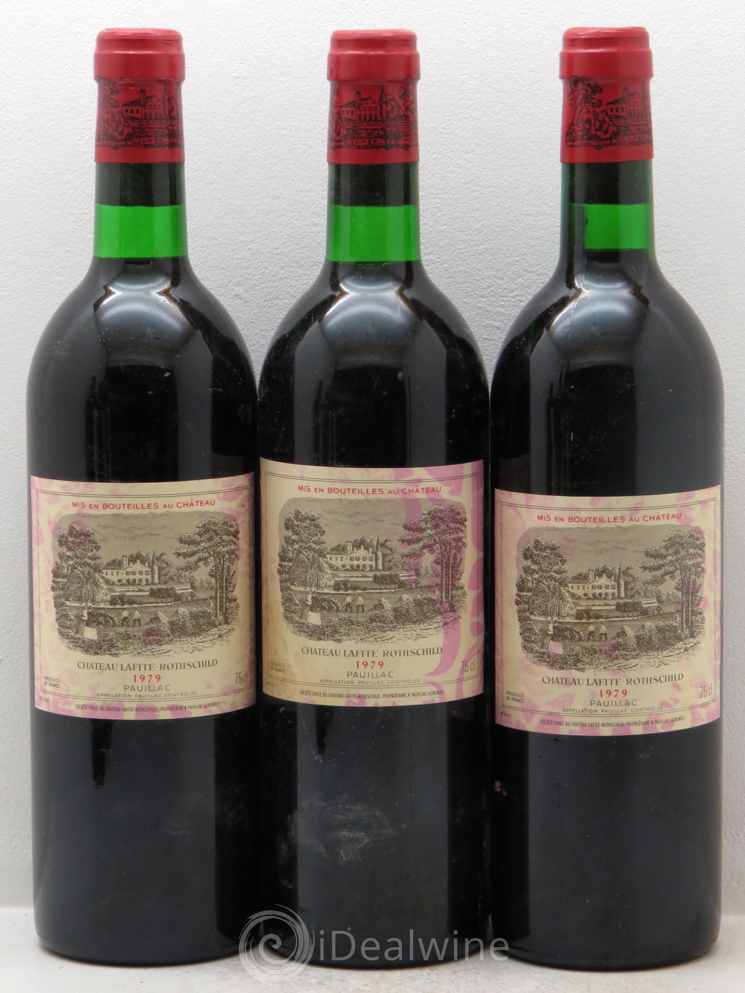 Château Lafite Rothschild 1er Grand Cru Classé 1979 - Lot de 6 bouteilles - 1