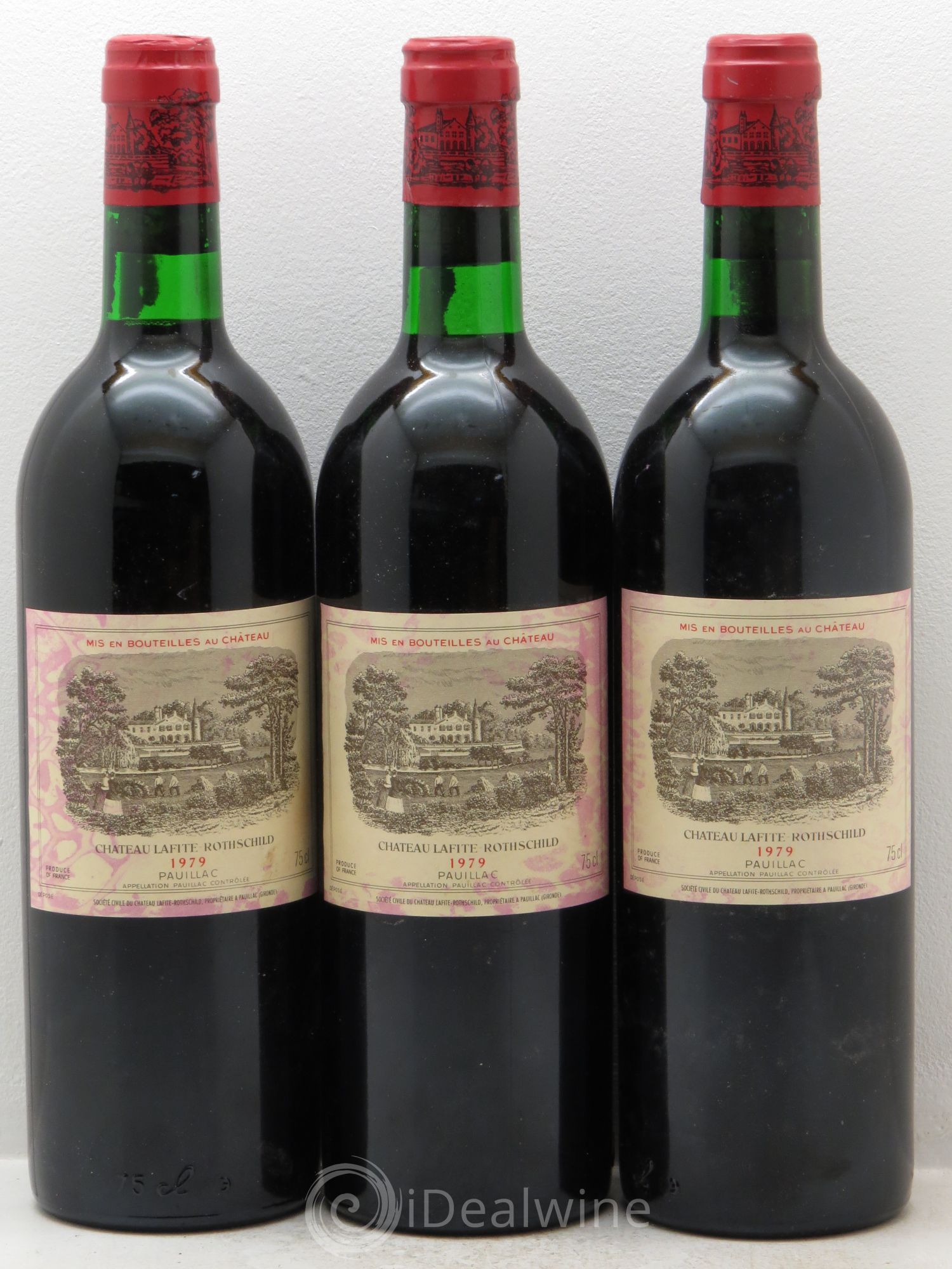 Château Lafite Rothschild 1er Grand Cru Classé 1979 - Lot de 6 bouteilles - 2