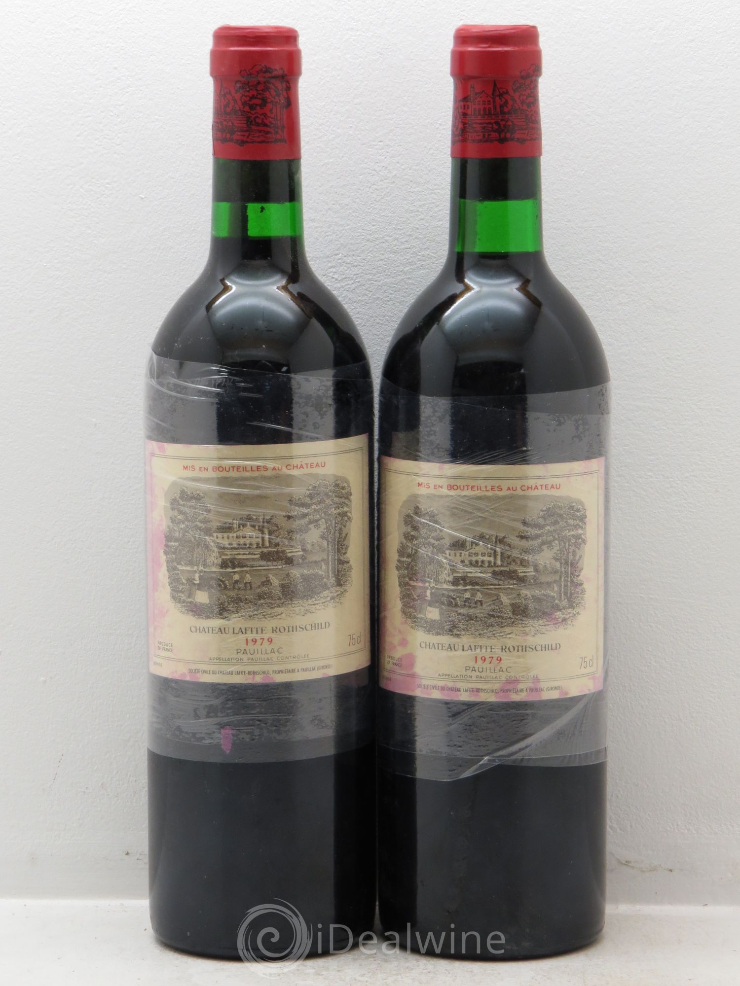 Château Lafite Rothschild 1er Grand Cru Classé 1979 - Lot de 2 bouteilles - 0