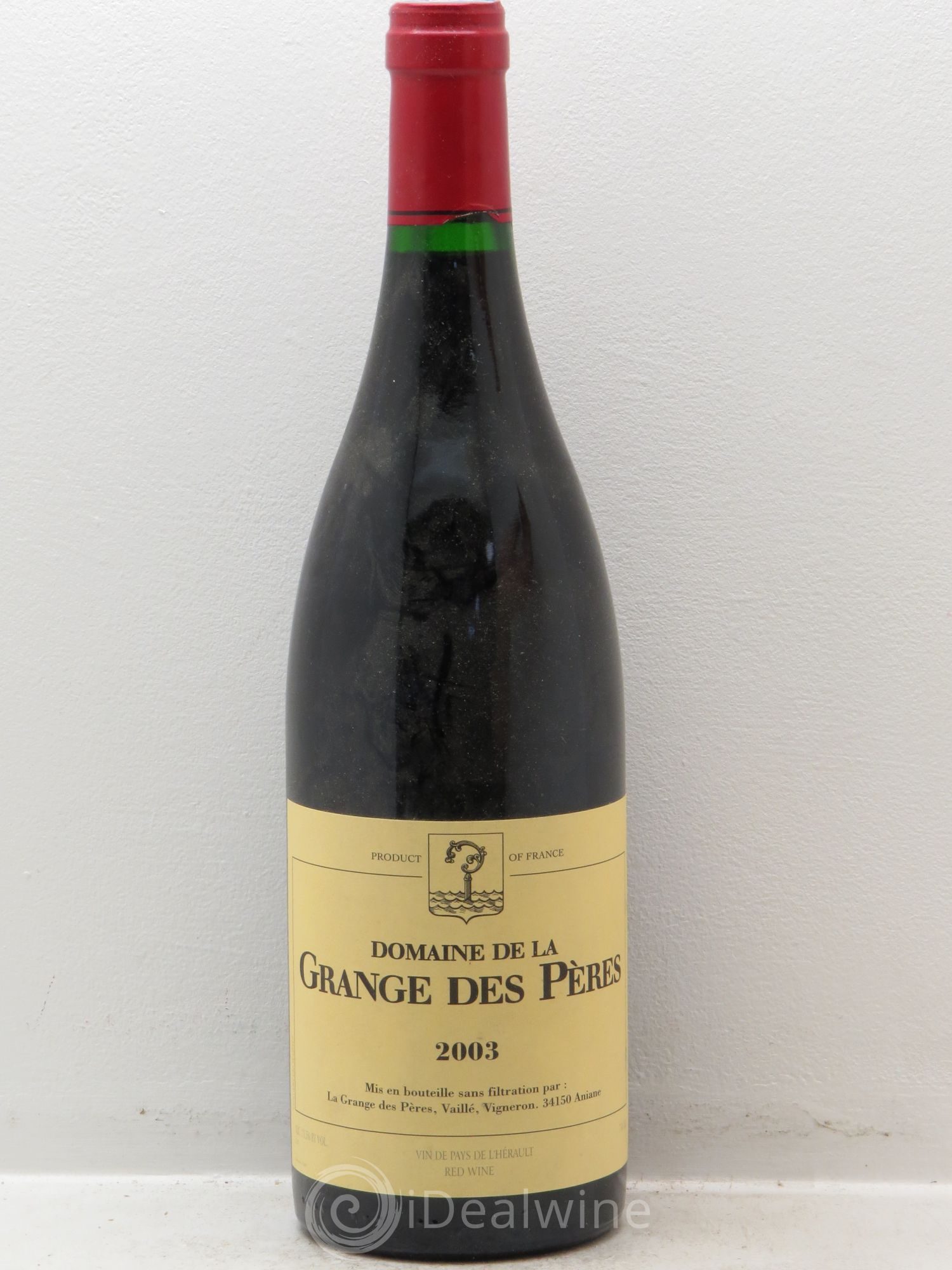 Pays d'Hérault Grange des Pères Laurent Vaillé 2003 - Lot de 1 bouteille - 0