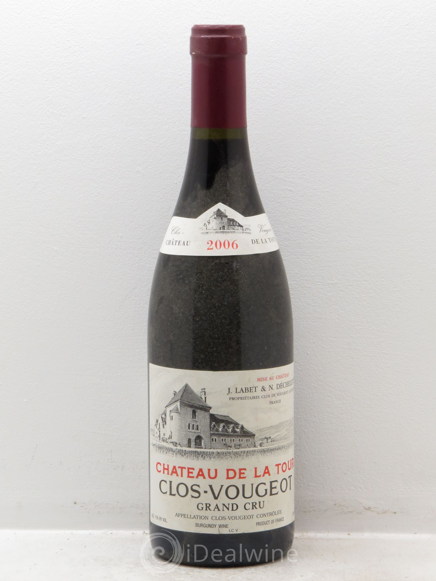 Clos de Vougeot Grand Cru Château de La Tour 2006 - Lot de 1 bouteille - 0
