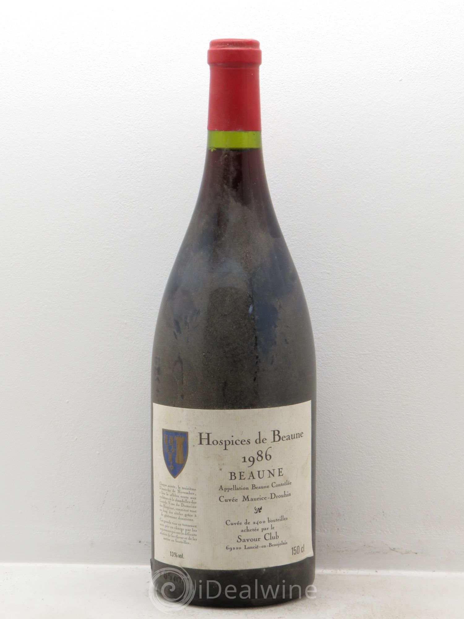 Beaune Cuvée Maurice Drouhin Savour Club 1986 - Posten von 1 Magnum - 0